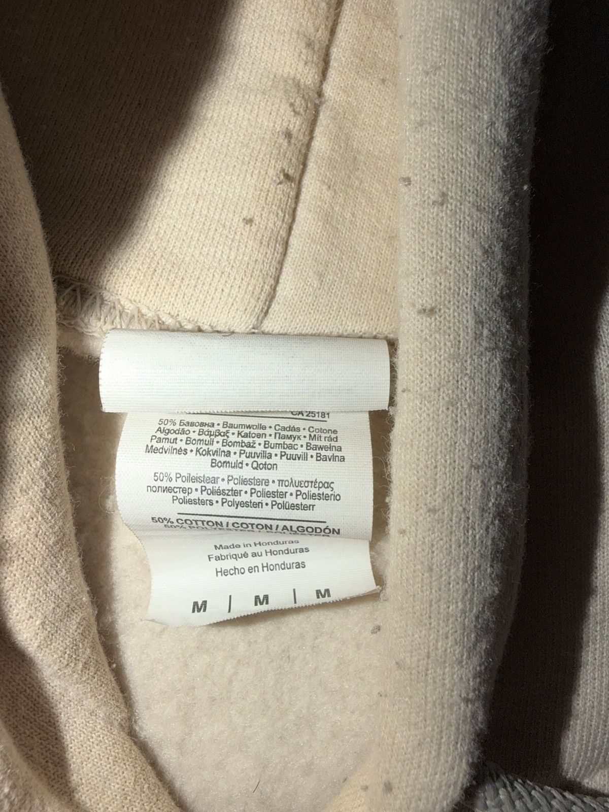 Kanye West Kids See Ghosts Hoodie Cream Medium Kanye West Kid Cudi Size US M / EU 48-50 / 2 - 7 Thumbnail