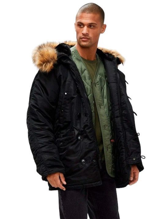 Alpha Industries ALPHA HOODED PARKA JACKET Size US M / EU 48-50 / 2 - 2 Thumbnail