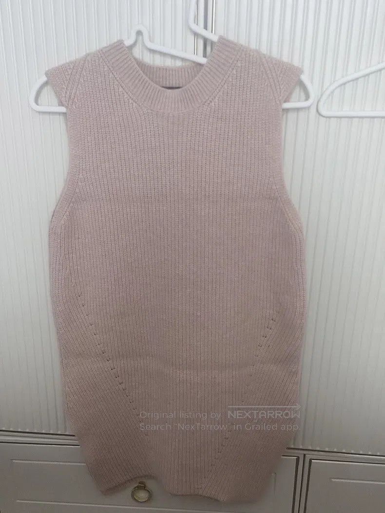 The Row Wool knit vest