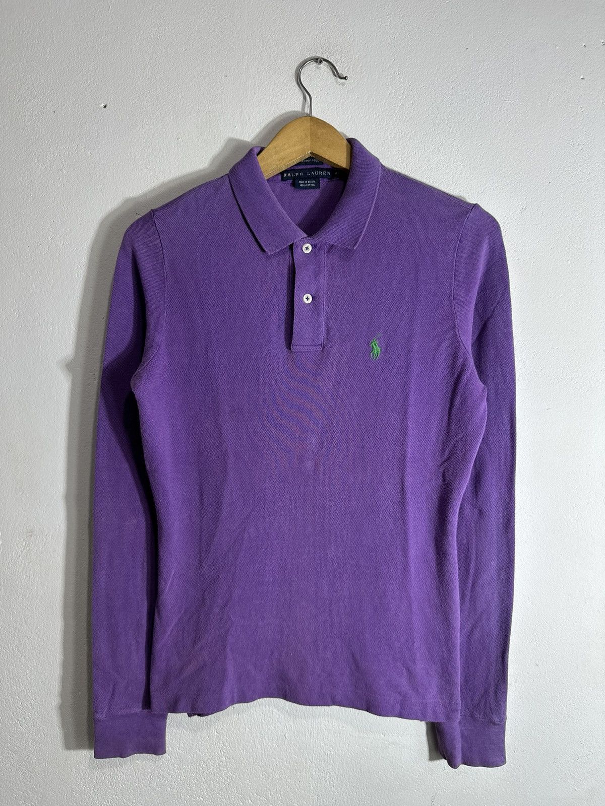 Polo Ralph Lauren × Ralph Lauren × Vintage Vintage Faded Polo Ralph Lauren The Skinny Center LOGO Size US M / EU 48-50 / 2 - 2 Thumbnail