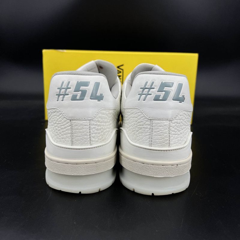 Louis Vuitton Louis Vuitton Trainer Low-Top White Sneakers -2508 Size US 8.5 / EU 41-42 - 3 Thumbnail