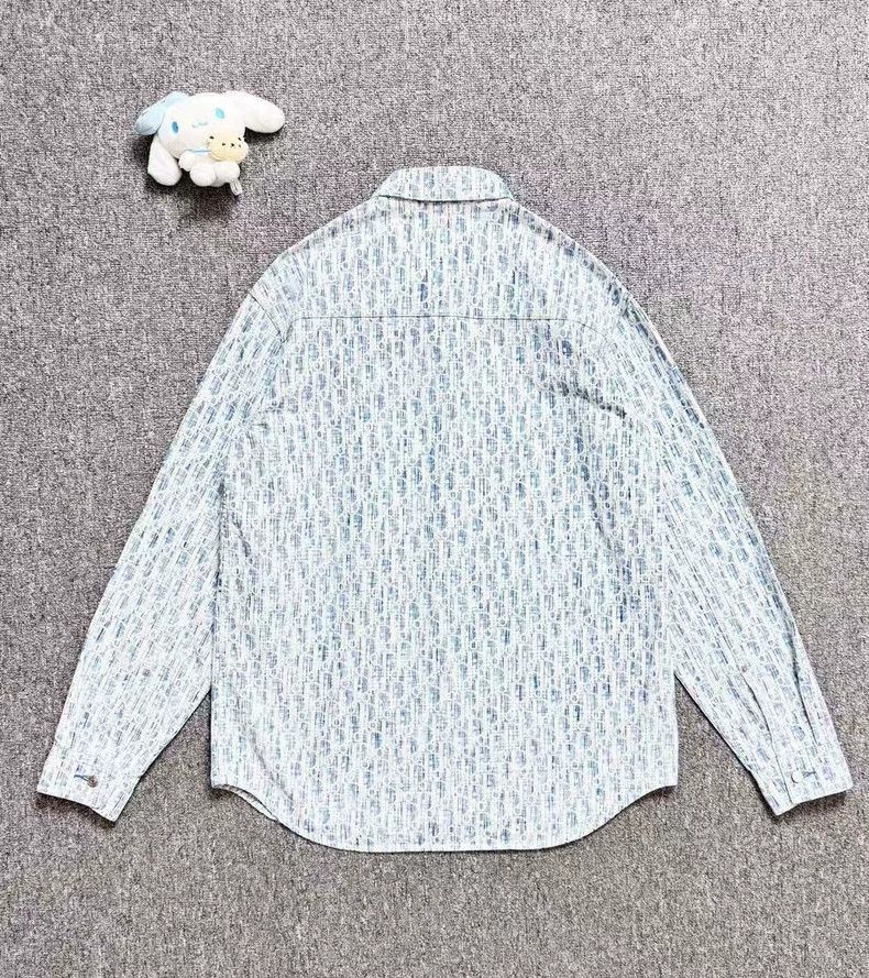 Dior Dior Blue Logo Denim Shirt Jacket-2505 Size US M / EU 48-50 / 2 - 2 Thumbnail