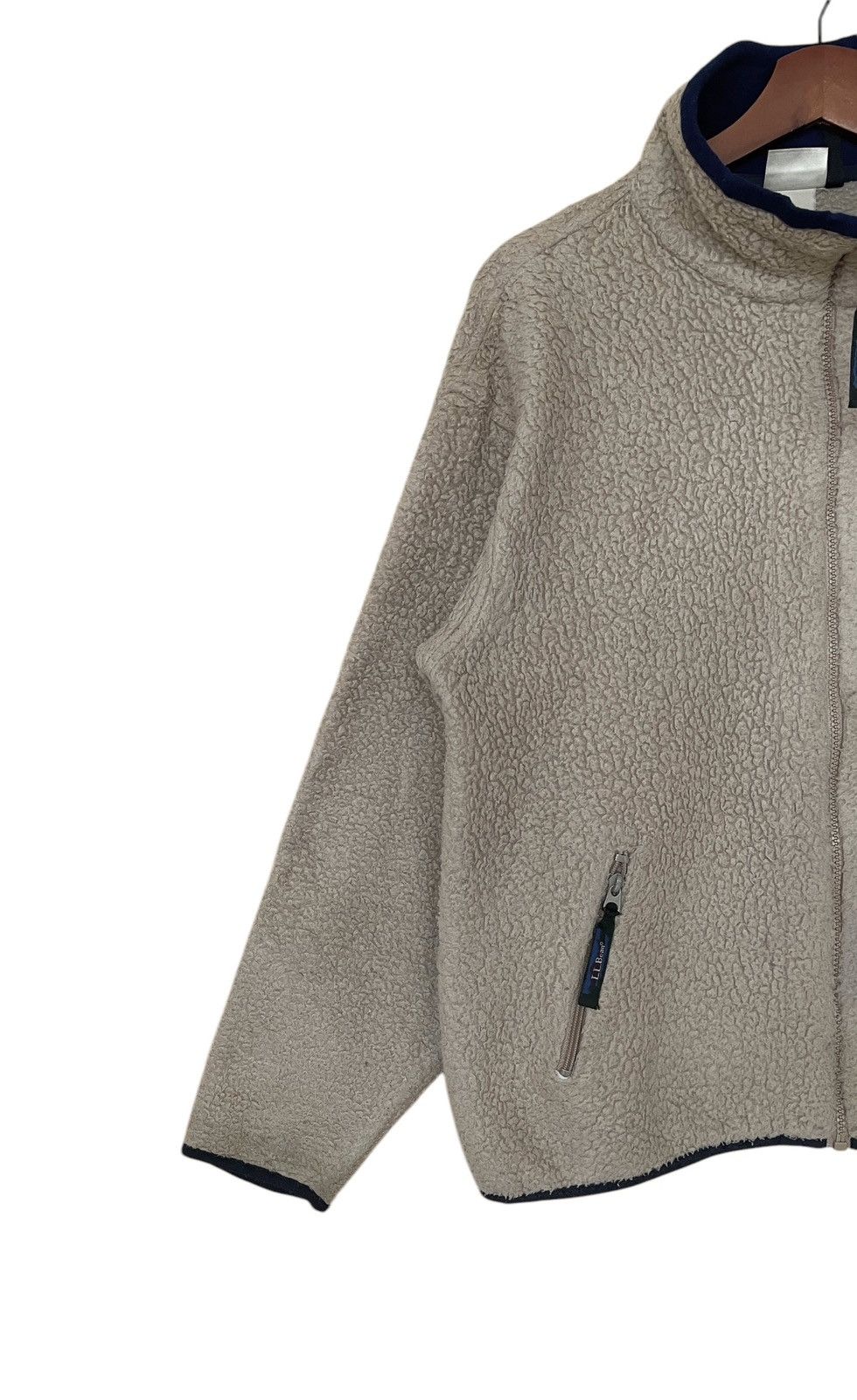 L.L. Bean × Vintage Vintage L.L Bean Deep Pile Sherpa Jacket 1990s Size US M / EU 48-50 / 2 - 3 Thumbnail