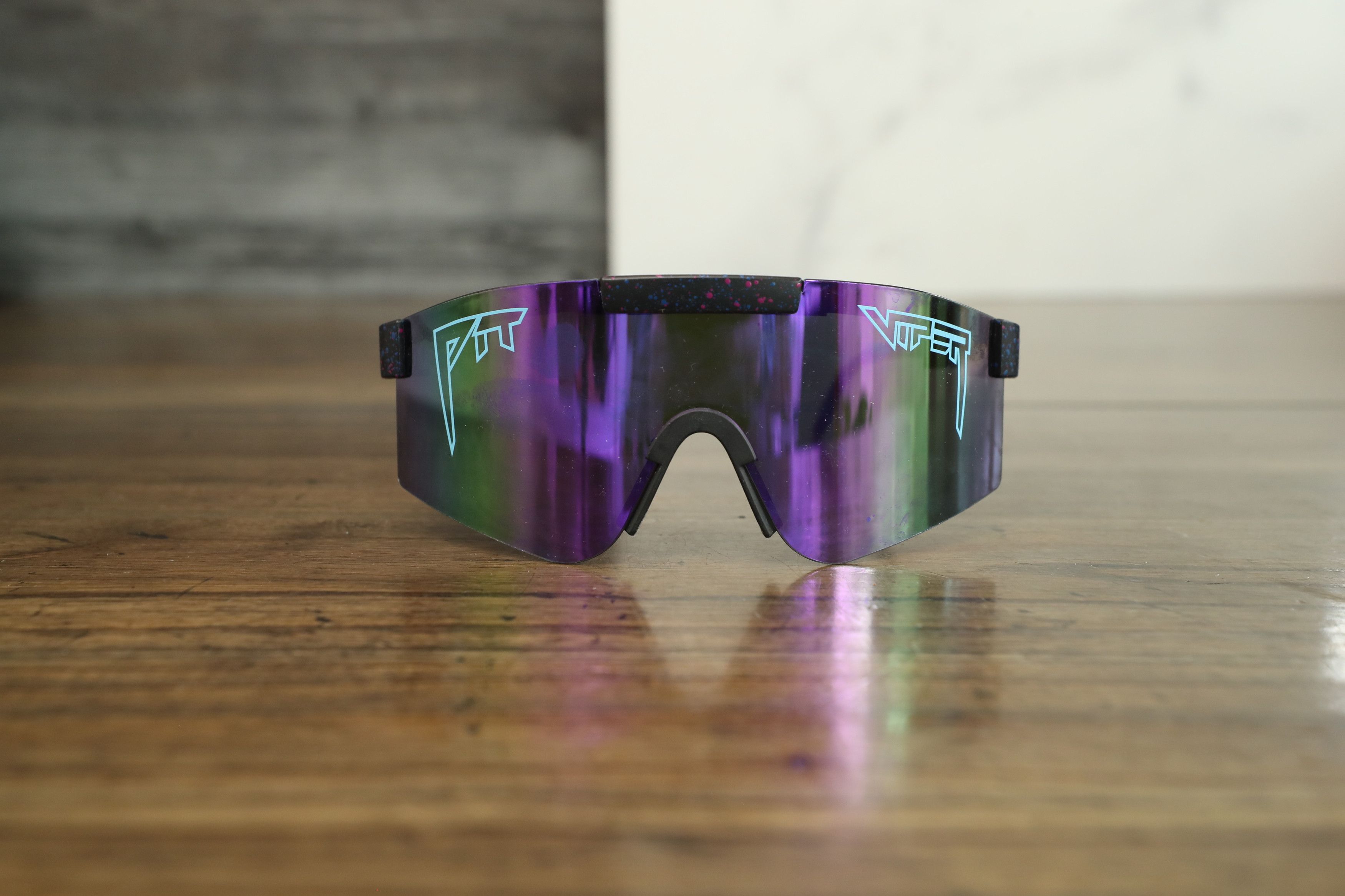 Pit Viper Pit Viper Double Wide Polarized The Night Fall Black (OS) Size ONE SIZE - 1 Thumbnail