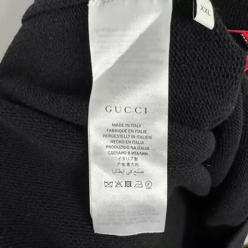 Gucci Gucci Rhinestone letter embroidery sweater 2501-Nextarrow Size US XXL / EU 58 / 5 - 4 Thumbnail