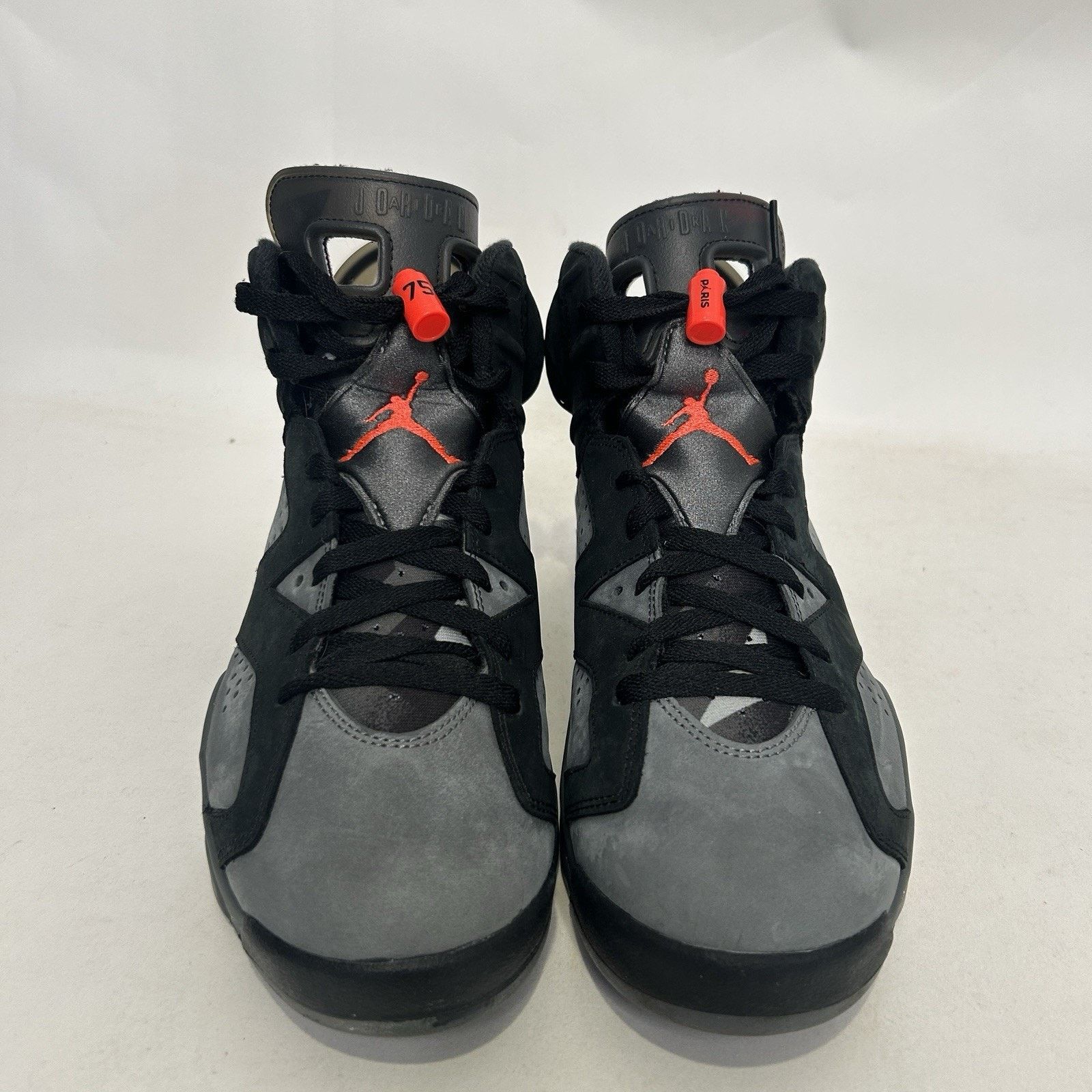Jordan Brand Nike Air Jordan 6 Retro X Paris Saint Germain “Iron Grey” Size US 10 / EU 43 - 2 Thumbnail