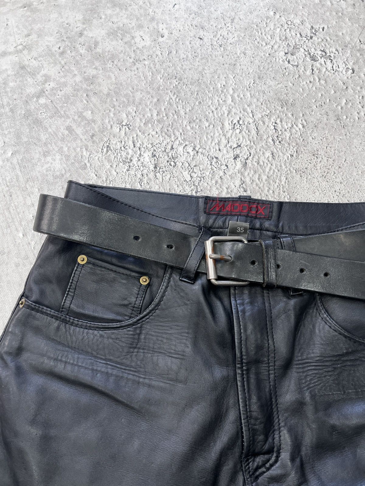 Carhartt HYPE CARHARTT BIG LOGO METAL LEATHER Y2K BELT Size ONE SIZE - 6 Thumbnail