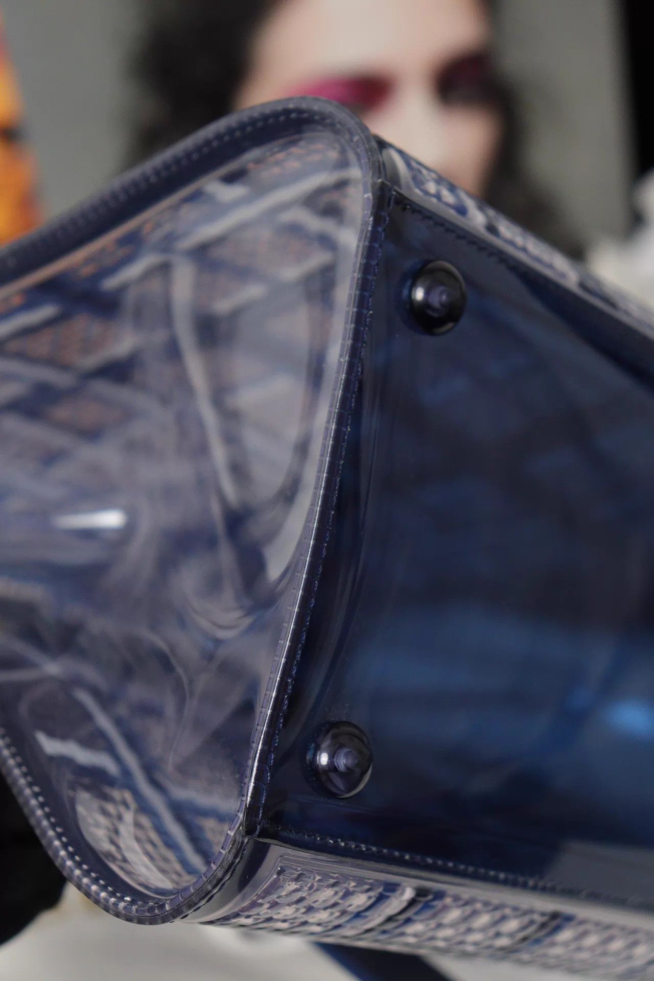 Delvaux Delvaux Brilliant Clear PVC Top Handle Shoulder Bag 29x22x11 Size ONE SIZE - 7 Thumbnail