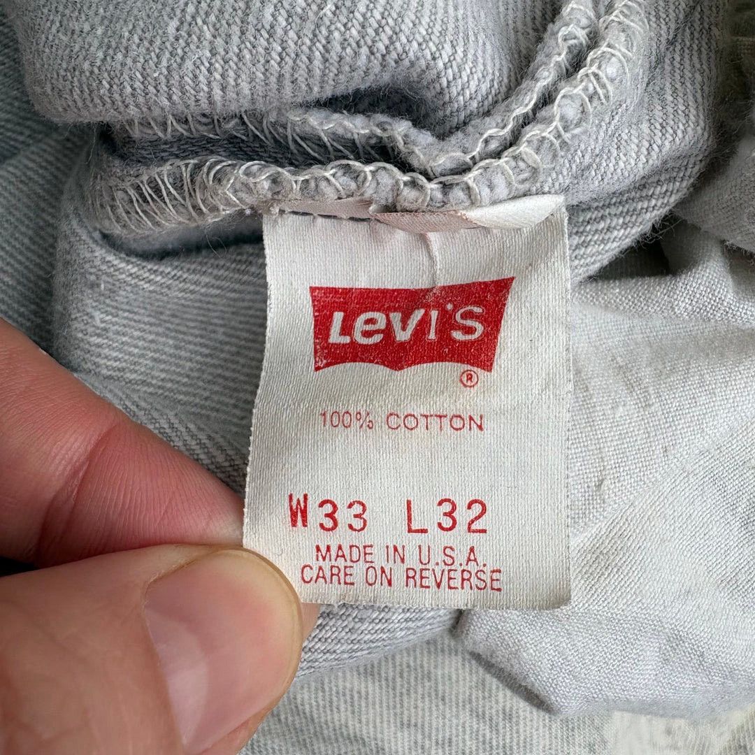 Levi's Levi’s 1980 80s Vintage USA Made Acid Wash W32 Denim Jeans Size US 32 / EU 48 - 5 Thumbnail