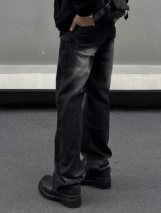 Japanese Brand × Vintage Outdoor retro fashion faded yuppie flared jeans pants Size US 33 - 4 Thumbnail