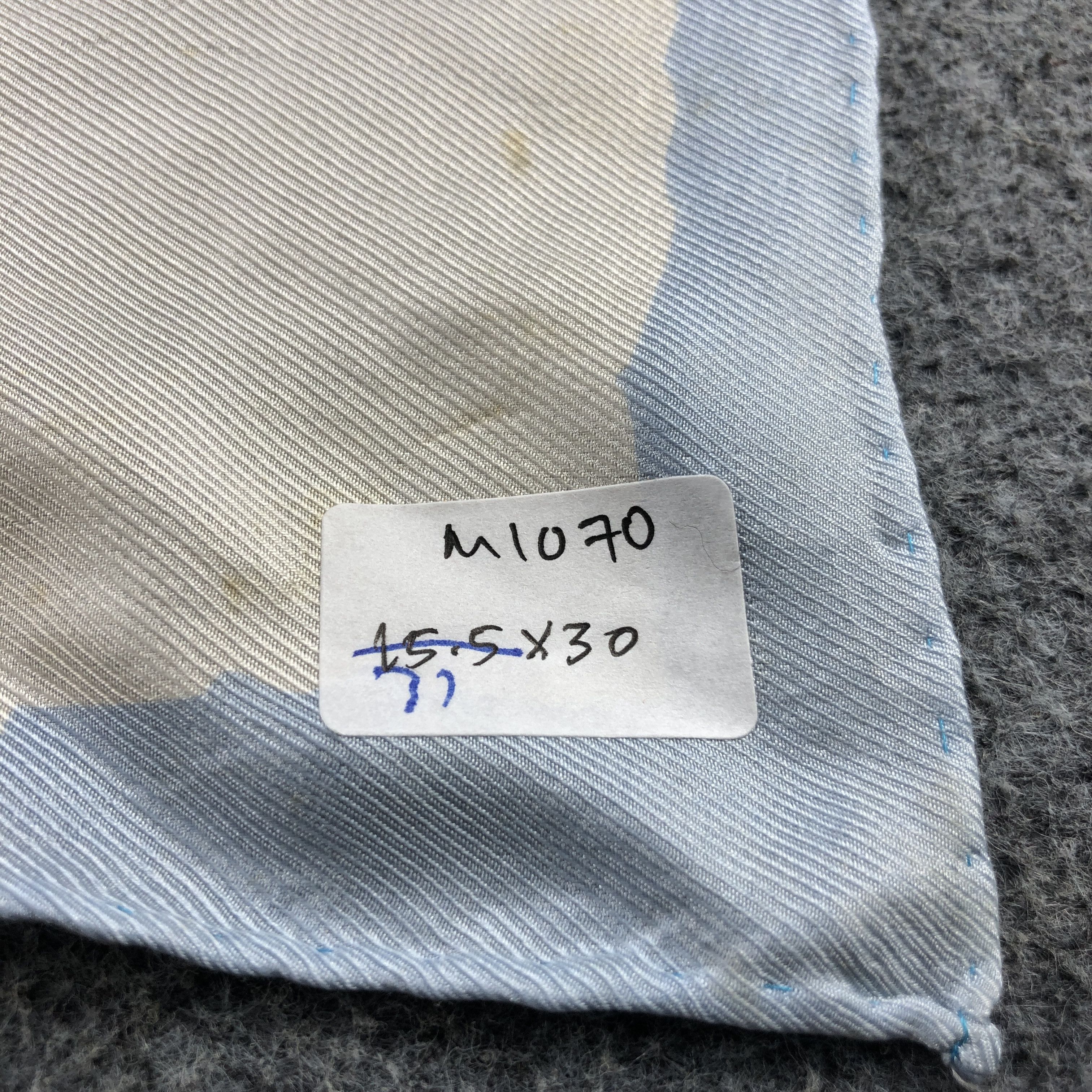 Japanese Brand Luxury Floral Hand Rolled Silk Scarf M1070 Size ONE SIZE - 15 Thumbnail