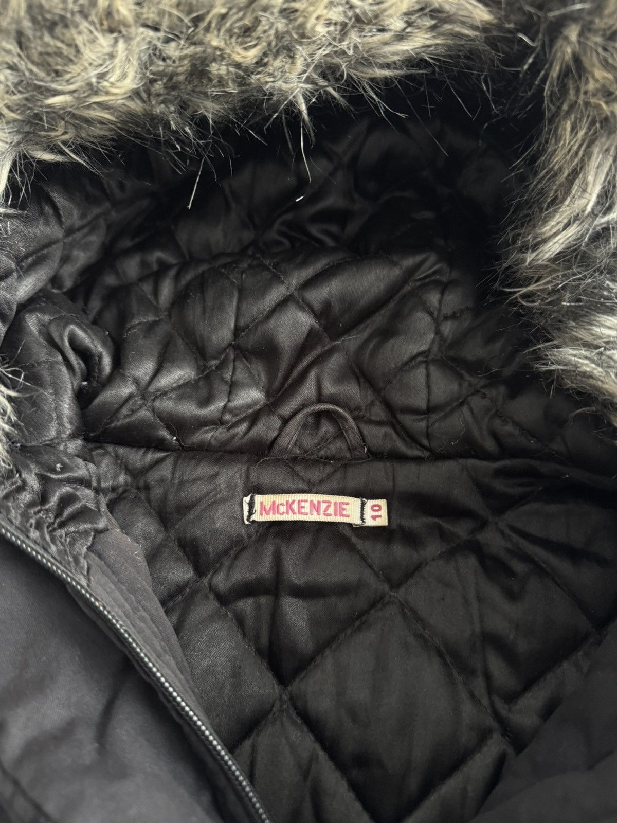 Japanese Brand Vintage 90s Japan Style Faux Fur Y2k Jacket Size L / US 10 / IT 46 - 10 Thumbnail