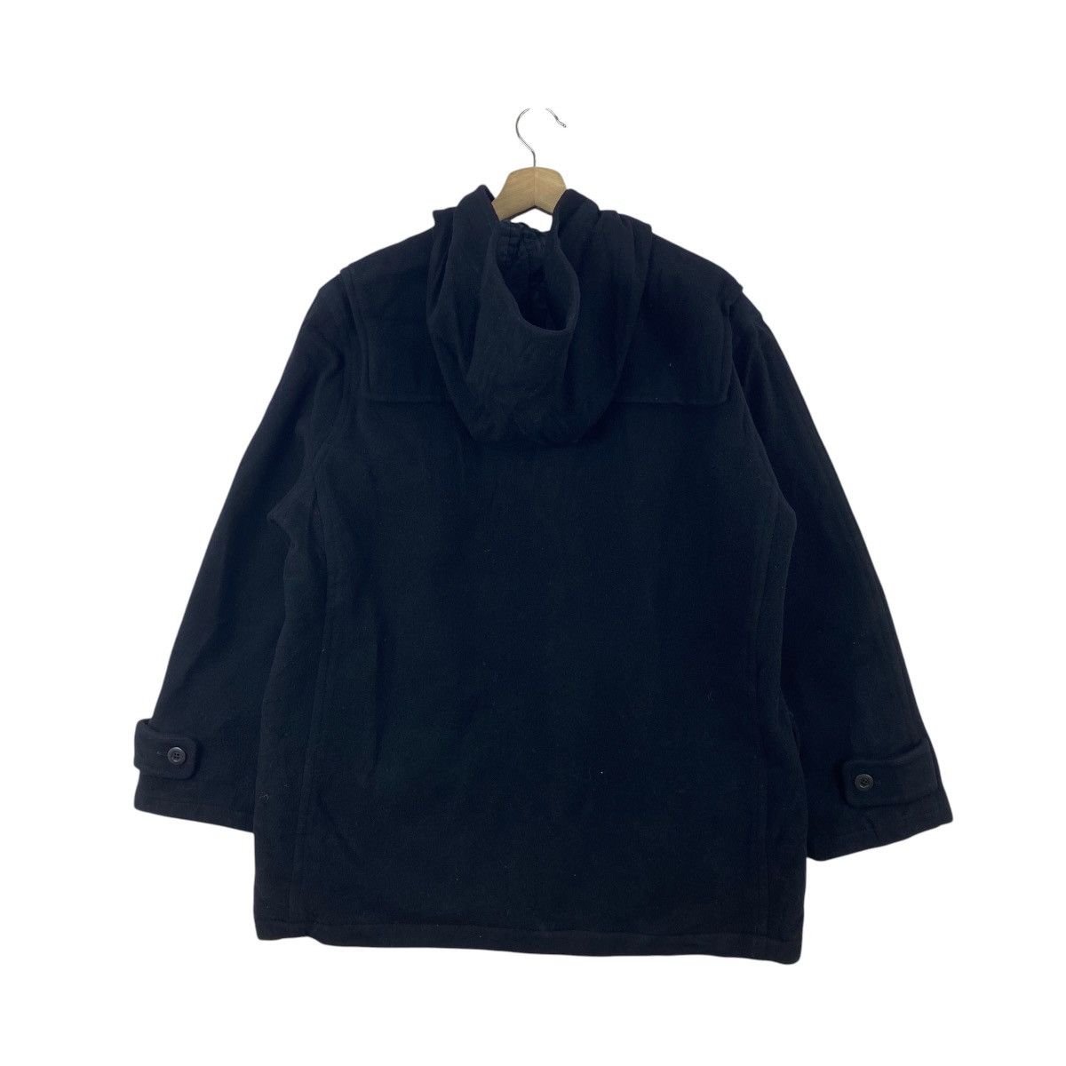 Vintage Vintage INED Hooded Duffle Coat Jacket Quilted Lining Size XL / US 12-14 / IT 48-50 - 8 Thumbnail