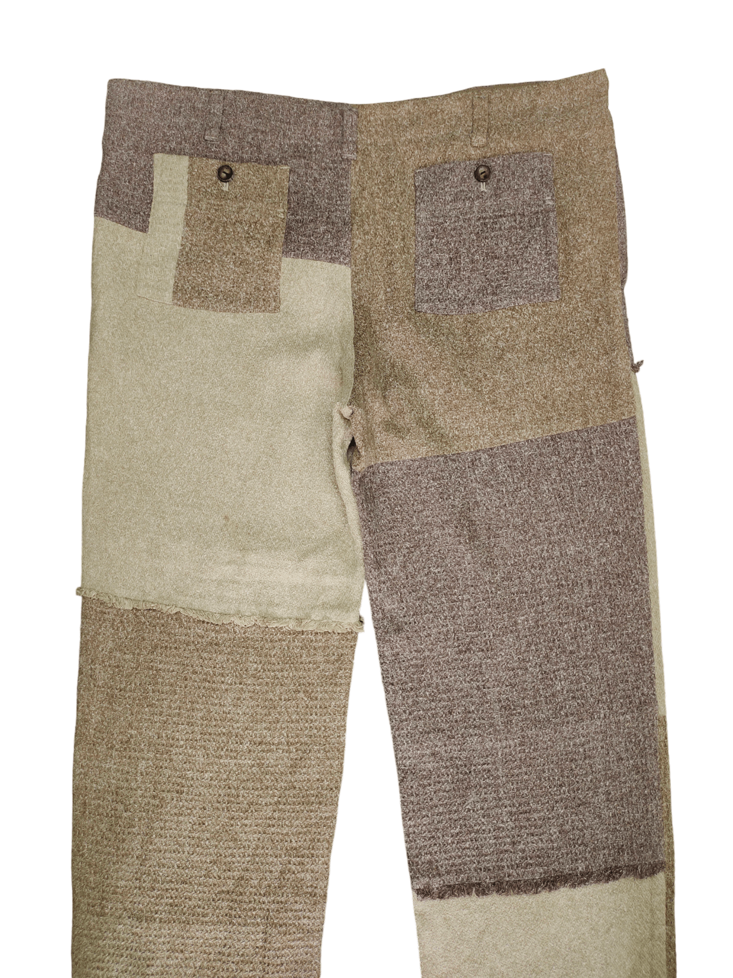 Comme des Garcons × Undercover Size 42 90s Benefit Patchwork Multicolor Baggy Pant Wide Leg Size US 42 / EU 58 - 2 Thumbnail