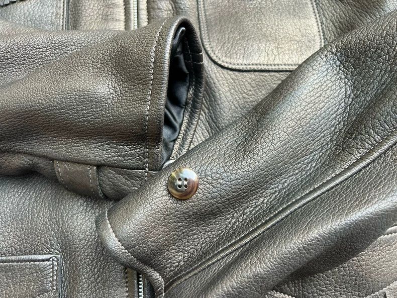The Real McCoy's The REAL McCOY'S Fringed Deerhide Leather Jacket发布成功 Size US S / EU 44-46 / 1 - 4 Thumbnail