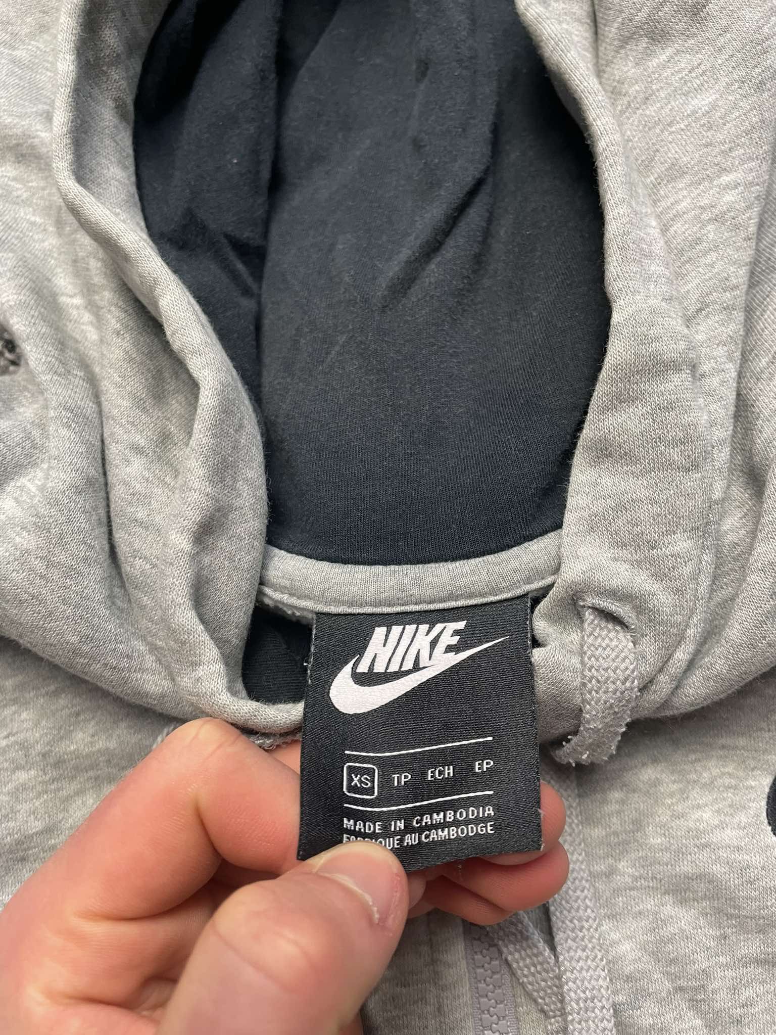 Nike × Vintage Vintage zip Hoodie Nike retro classic print graphic Oldmoney Size US XS / EU 42 / 0 - 6 Thumbnail