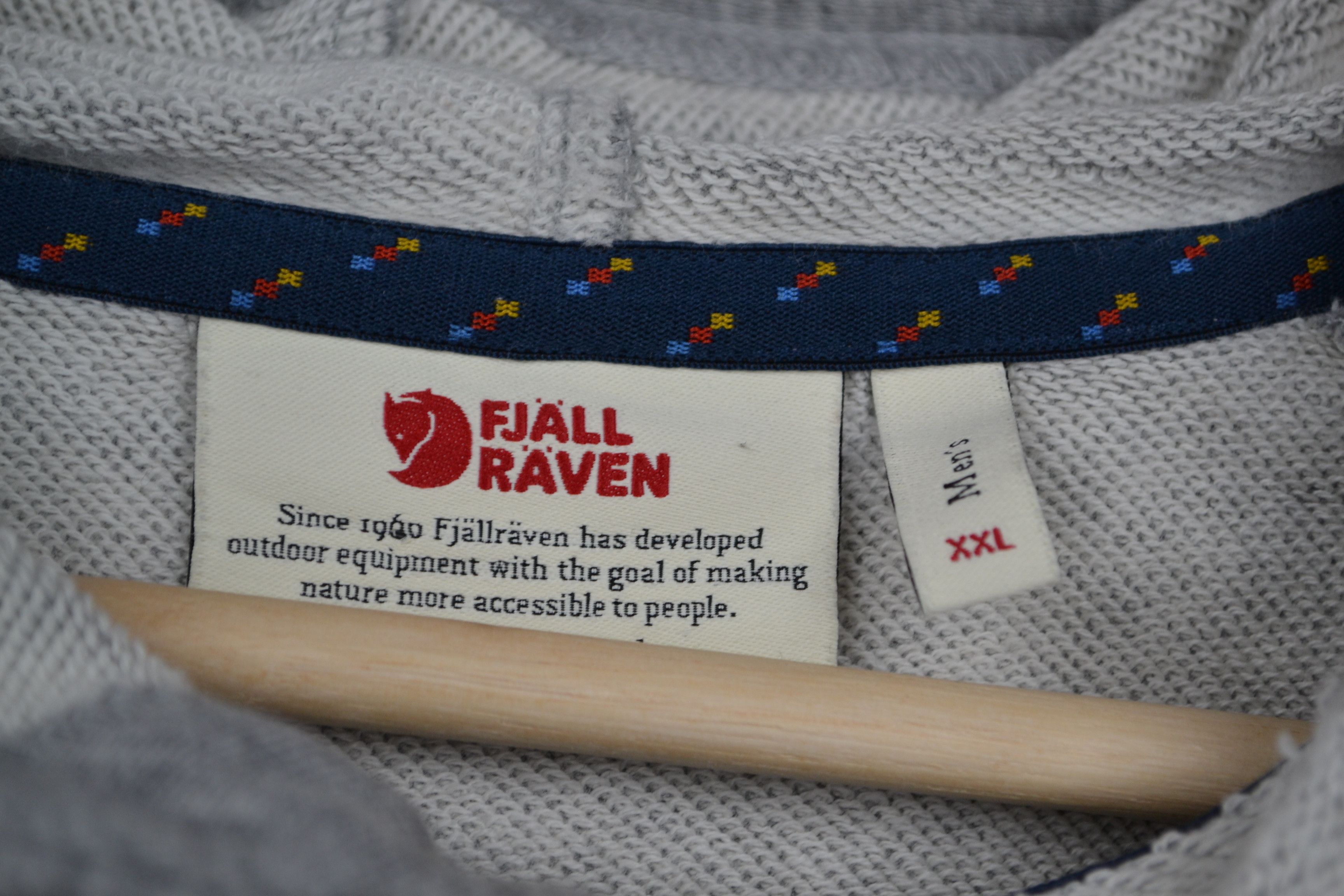 Fjallraven Fjallraven Mens Vardag Hoodie XXL Gray Size US XXL / EU 58 / 5 - 4 Thumbnail