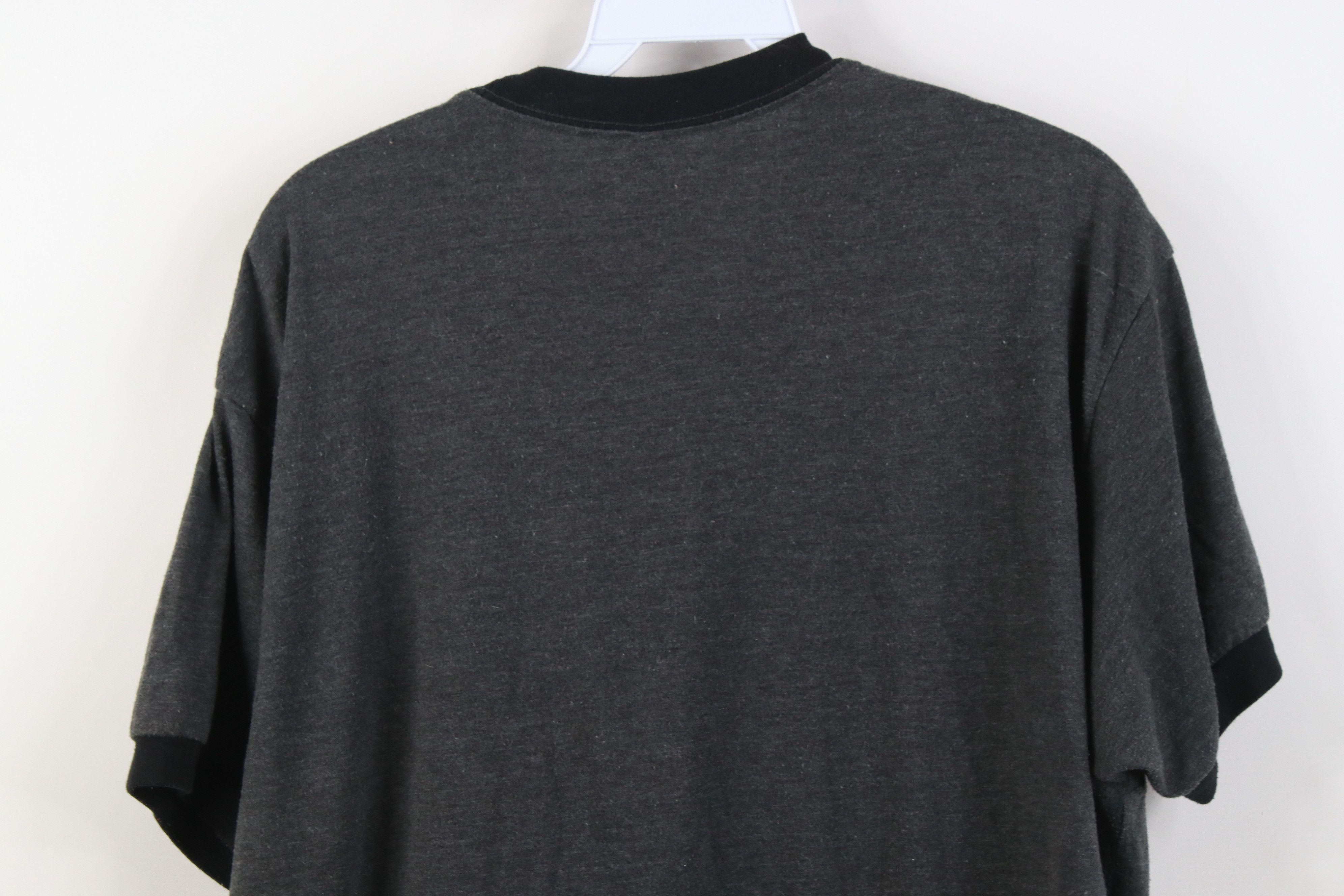 Vintage Vintage Y2K American Apparel Jersey Knit Ringer T-Shirt Size US XL / EU 56 / 4 - 11 Thumbnail
