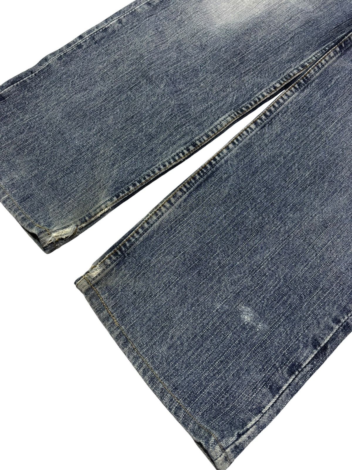 Levi's Vtg 90s Levis 502 Faded Distressed Jeans Size US 30 / EU 46 - 3 Thumbnail