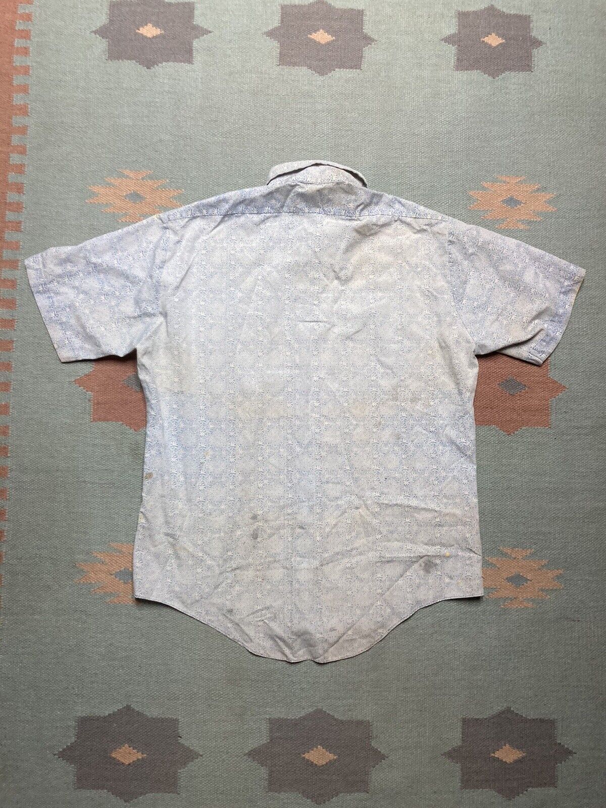 Sears × Vintage VTG 70s shirt sears kings road paint distressed mandala M Size US M / EU 48-50 / 2 - 8 Thumbnail