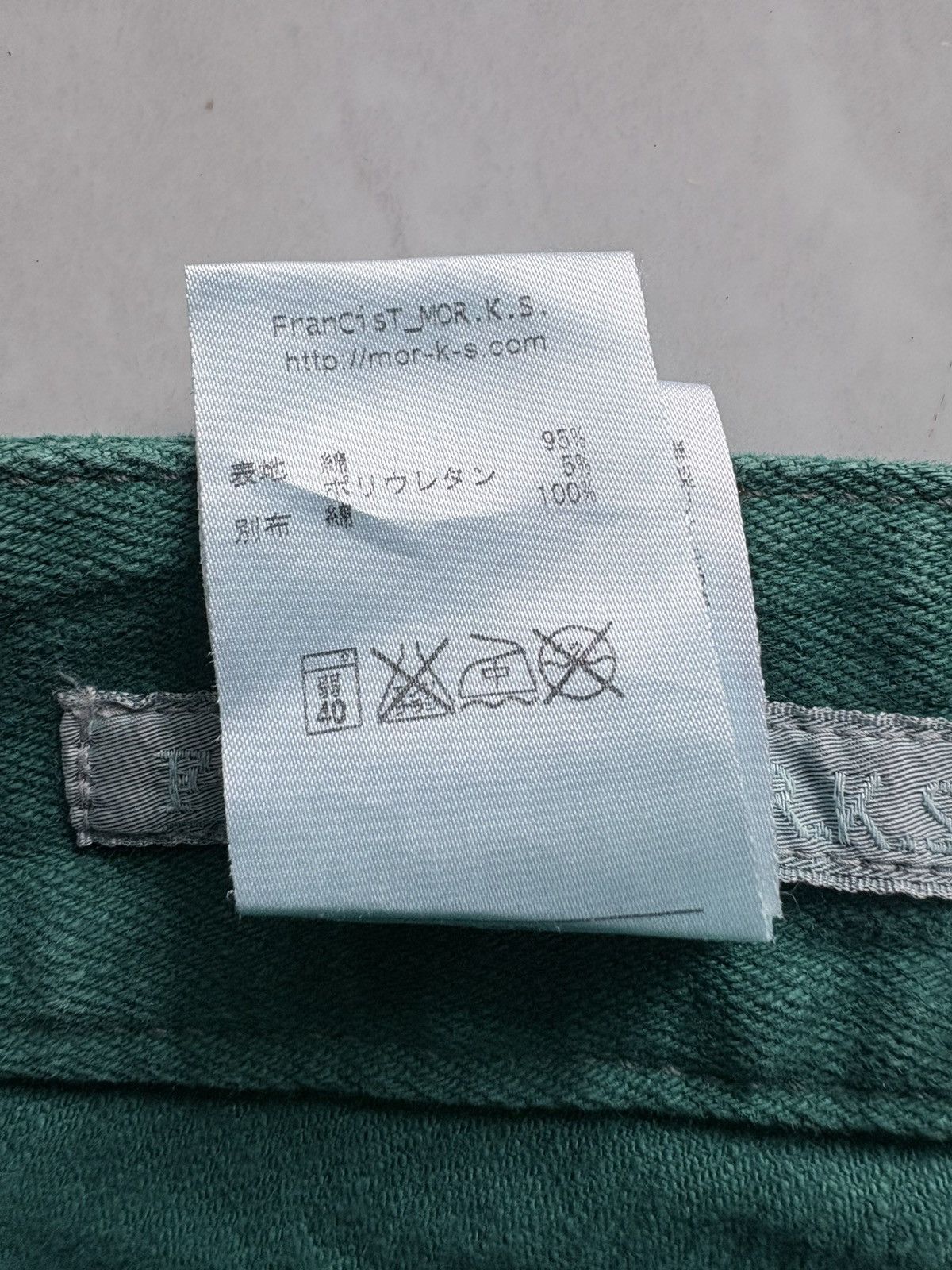 KMRii FrancisT . Mor.k.s Flare Denim Pants Size US 30 / EU 46 - 7 Thumbnail