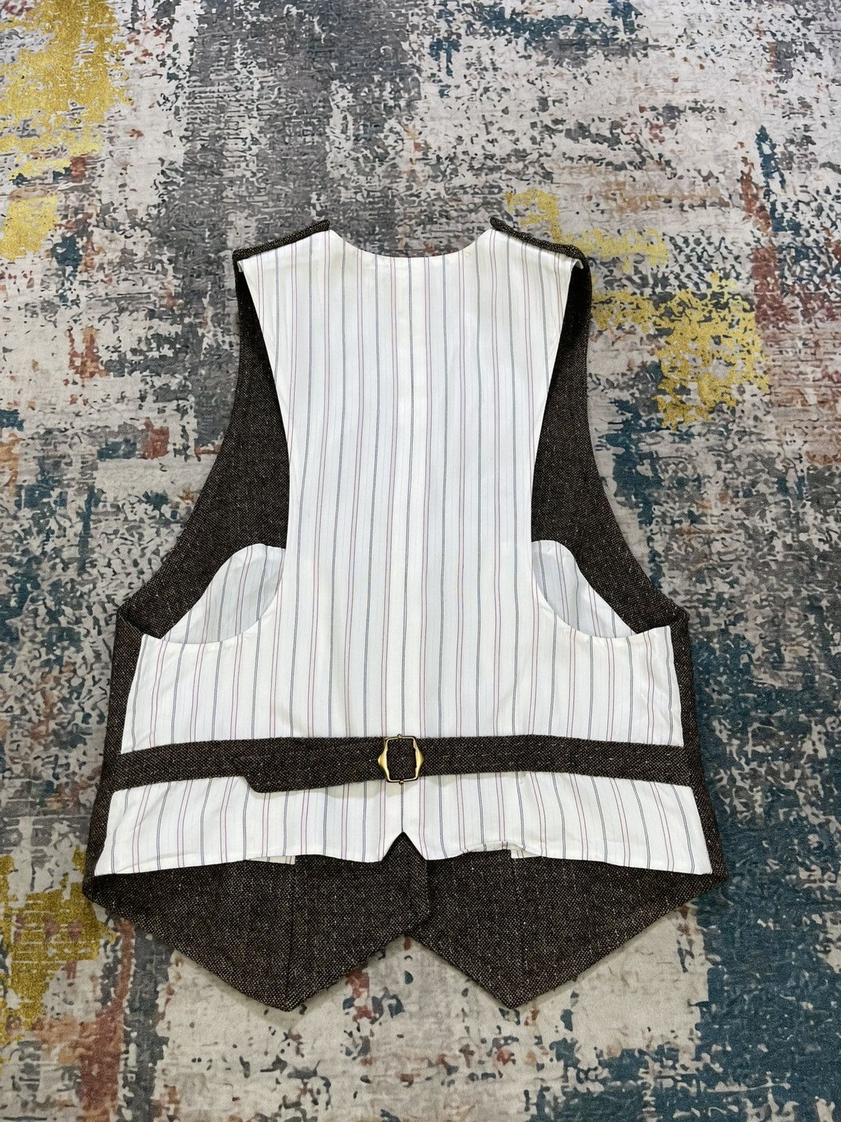 Marc by Marc Jacobs Marc By Marc Jacobs Wool Tweed Waistcoat Size M / US 6-8 / IT 42-44 - 2 Thumbnail