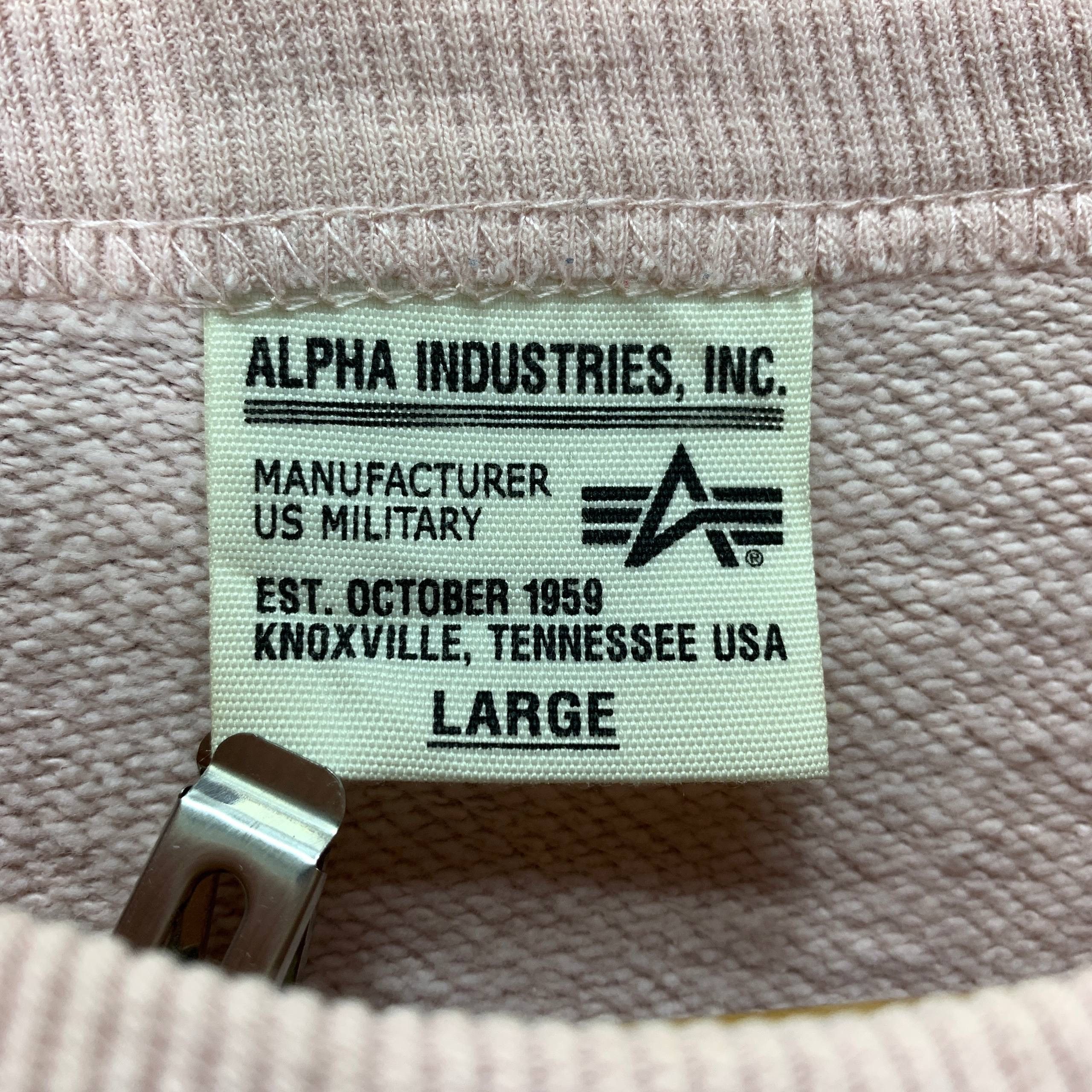 Alpha Industries ALPHA INDUSTRIES Crew Neck Sweatshirt #2580/V Size US M / EU 48-50 / 2 - 13 Thumbnail