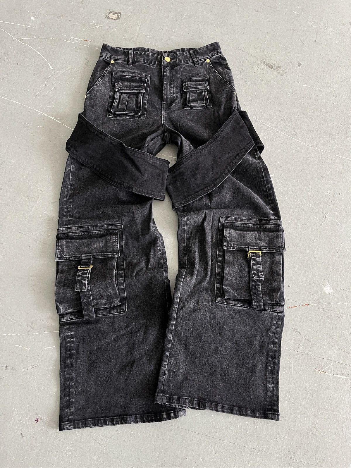 Other Blumarine Bondage Cargo Pants (unisex) Size US 28 / EU 44 - 11 Thumbnail