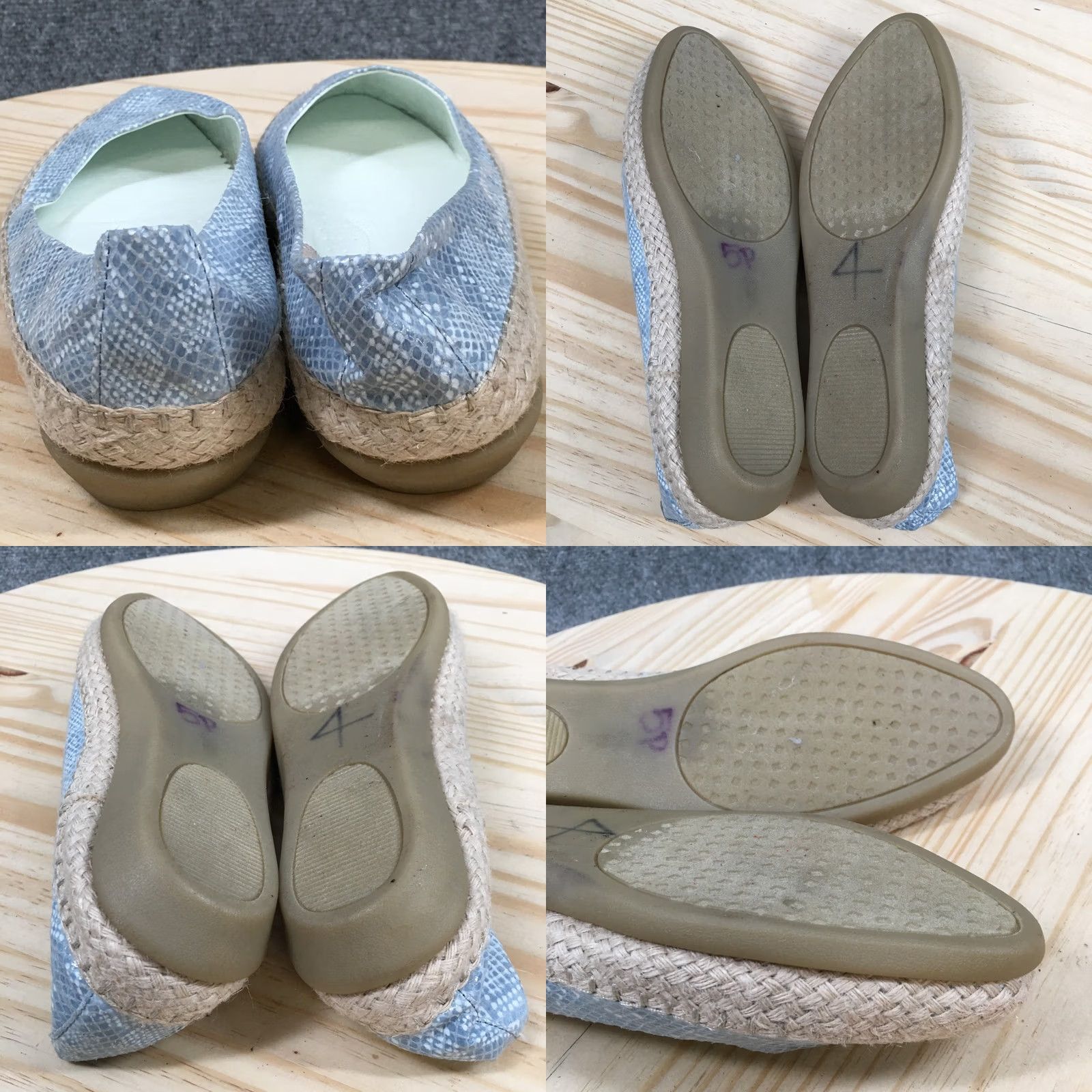 Vintage Cliffs by White Mountain Sandals Women Slips On Casual Flat Blue 11 M Size US 11 / IT 41 - 9 Thumbnail