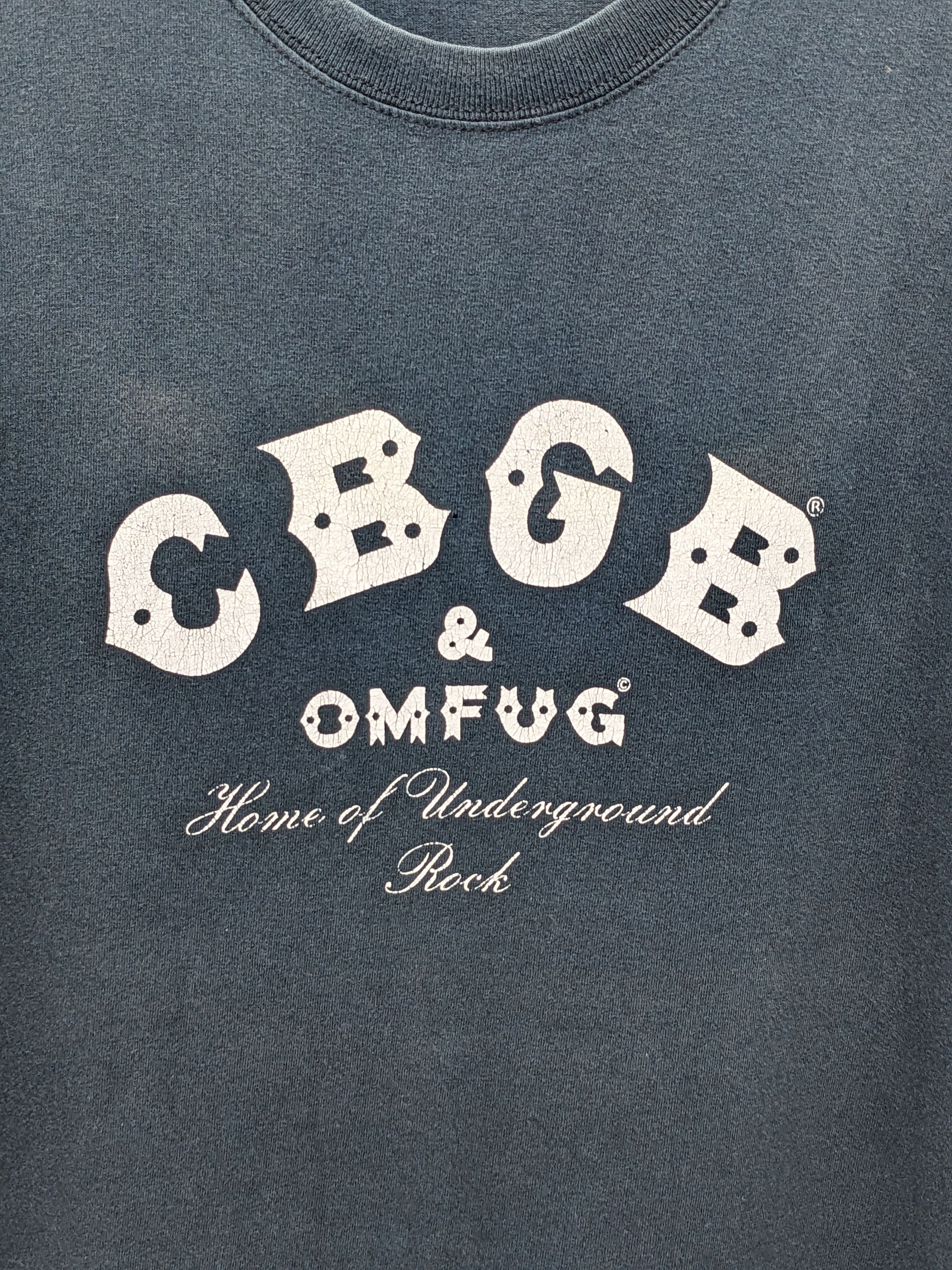 Band Tees VINTAGE CBGB OMFUG HOME OF UNDERGROUND ROCK TSHIRT Size US XL / EU 56 / 4 - 3 Thumbnail