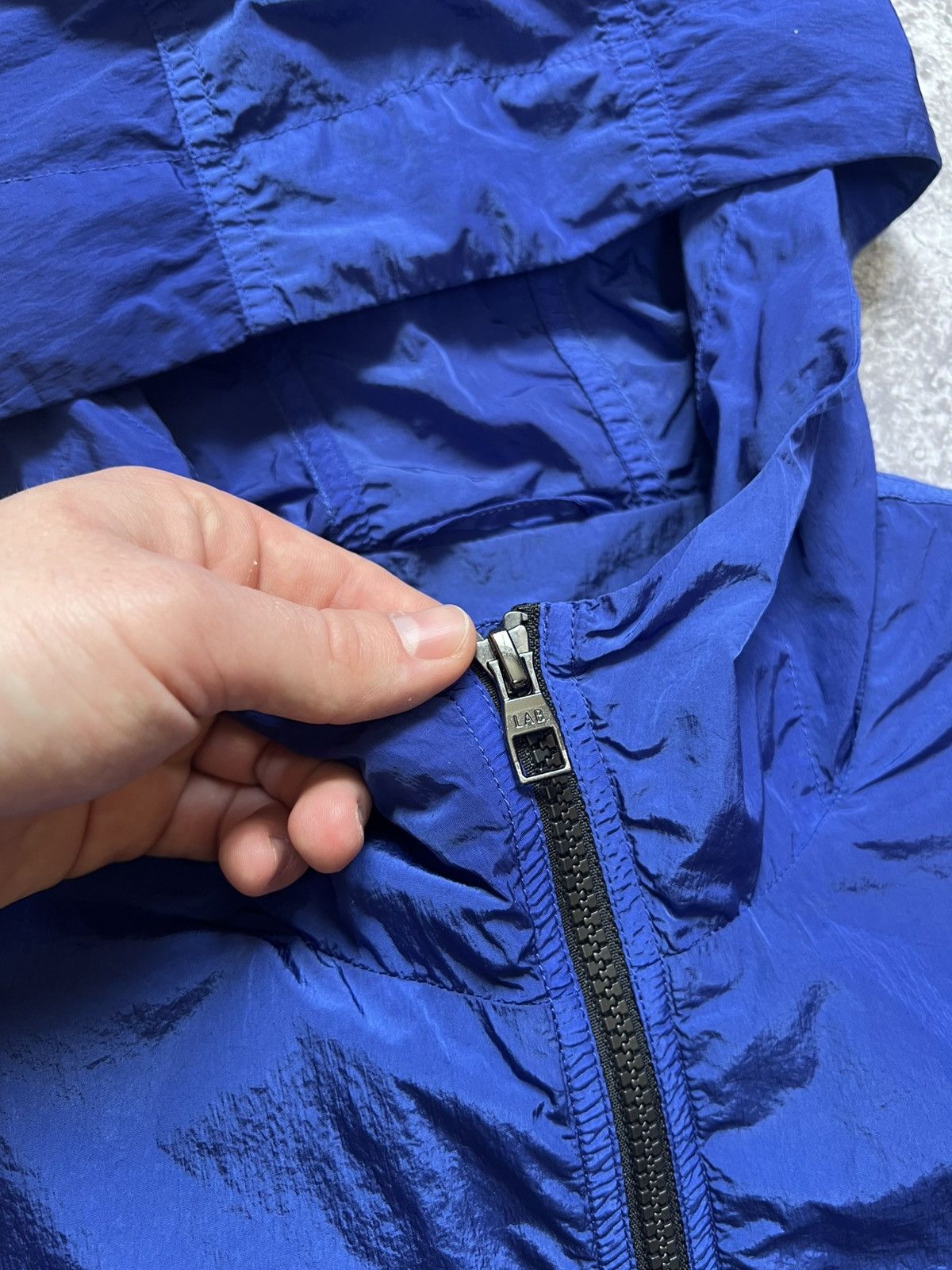 Pal Zileri LAB Pal Zileri Full Zip Nylon Jacket Blue Men's Size US M / EU 48-50 / 2 - 10 Thumbnail