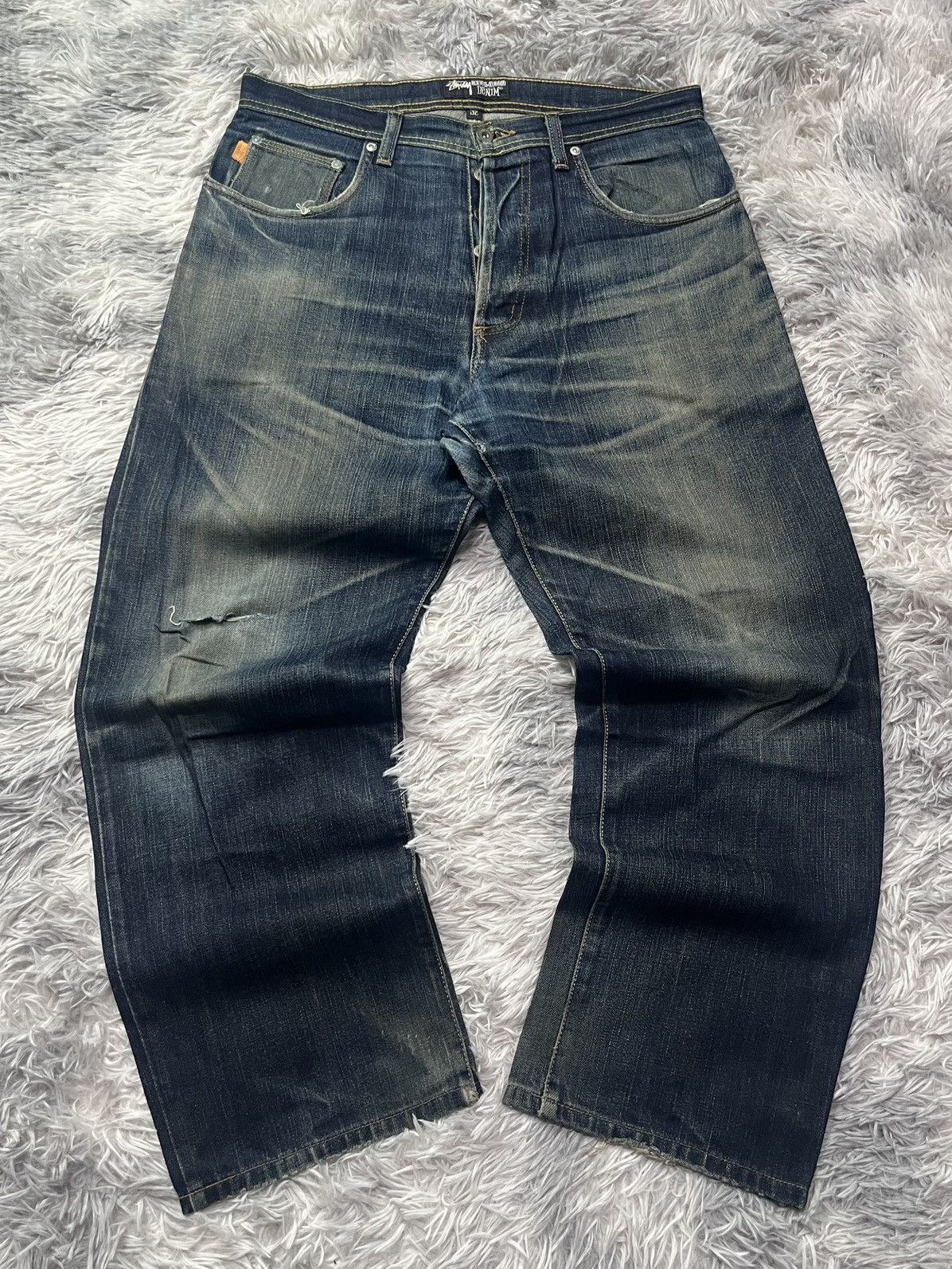 Stussy Vintage Stussy Rough and Rugged Denim Size US 34 / EU 50 - 4 Thumbnail