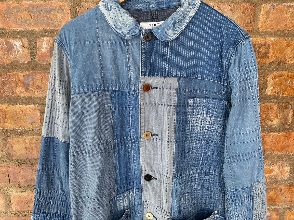 FDMTL Iconic Sashiko Boro Jacket 10 Year Wash Size US L / EU 52-54 / 3 - 4 Thumbnail