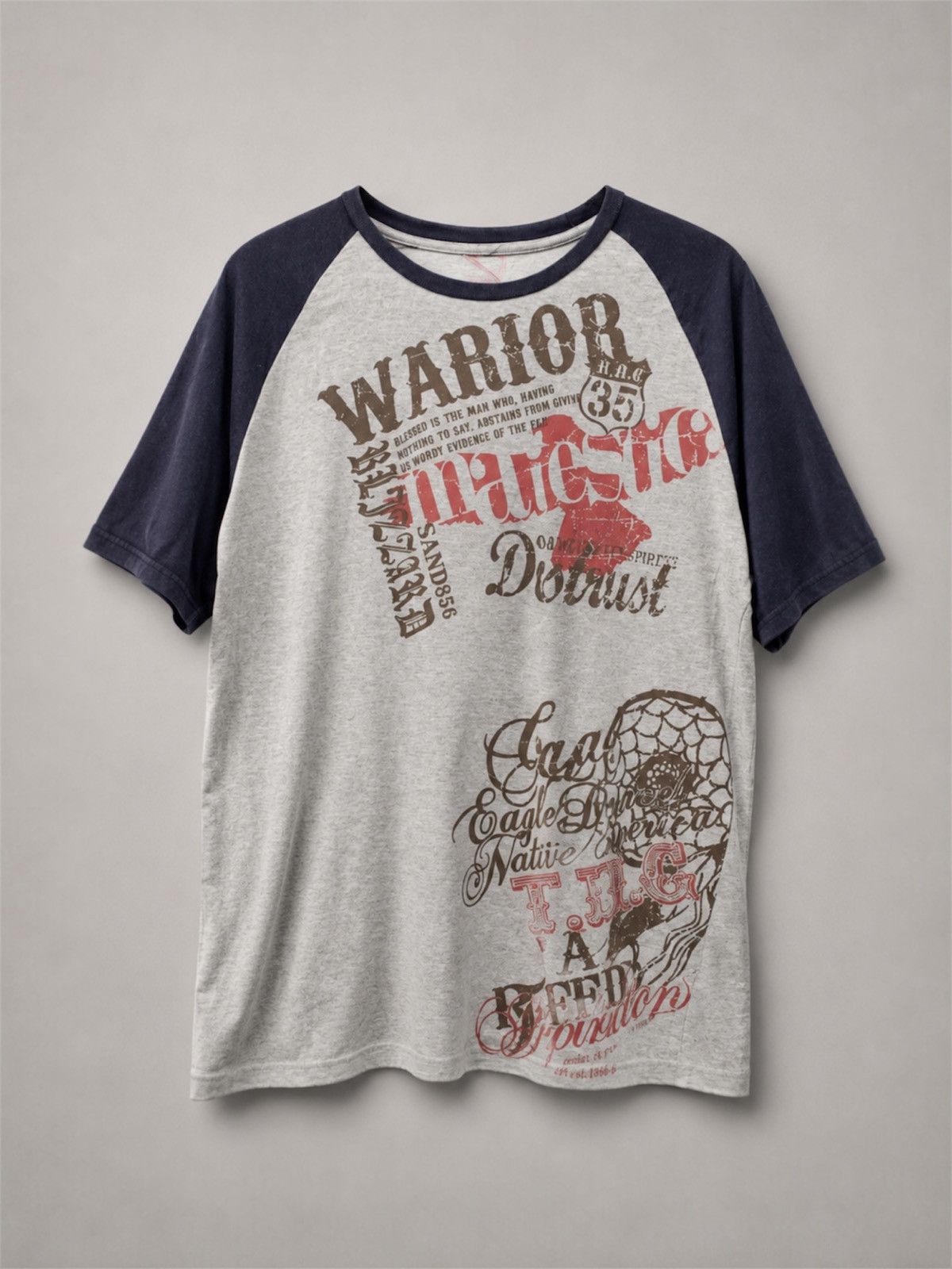 Hysteric Glamour Majestica Warrior Poem Gothic Short Sleeve Size US XL / EU 56 / 4 - 1 Thumbnail