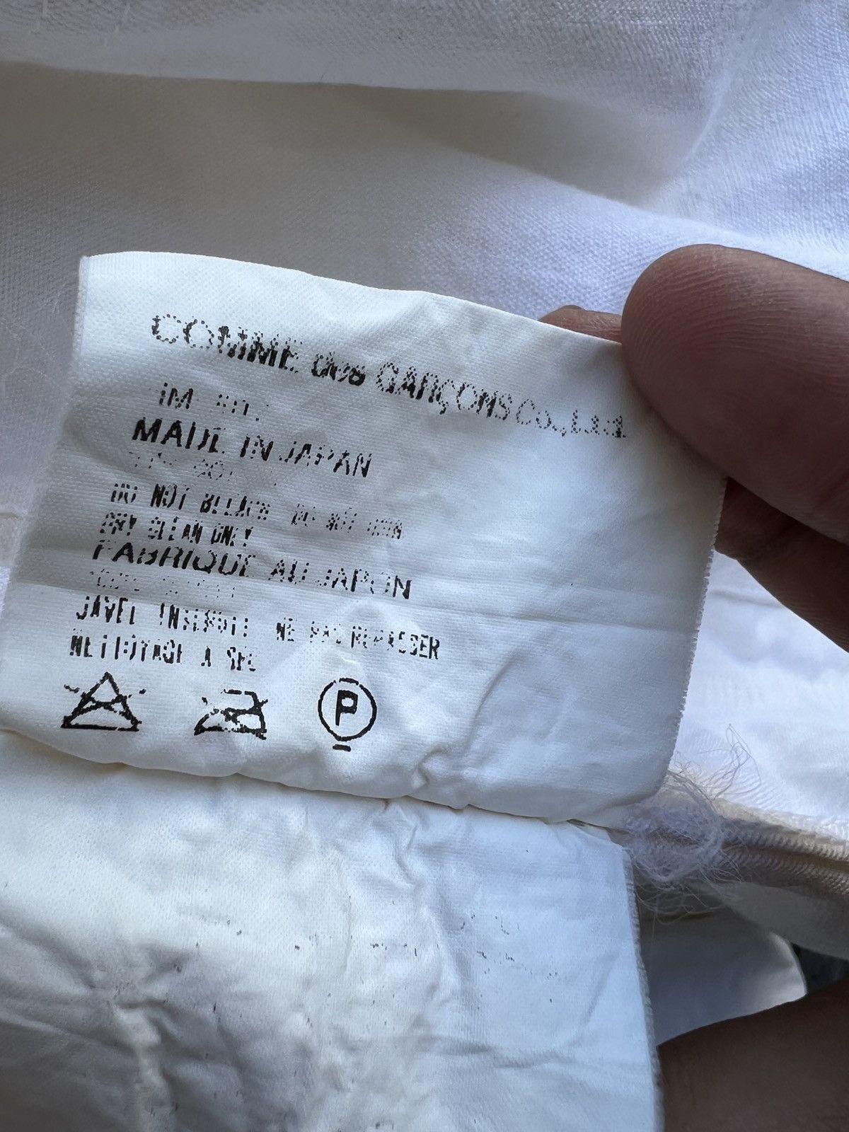Comme des Garcons Comme des Garçons Homme Workwear Blazer Jacket Size US L / EU 52-54 / 3 - 8 Thumbnail
