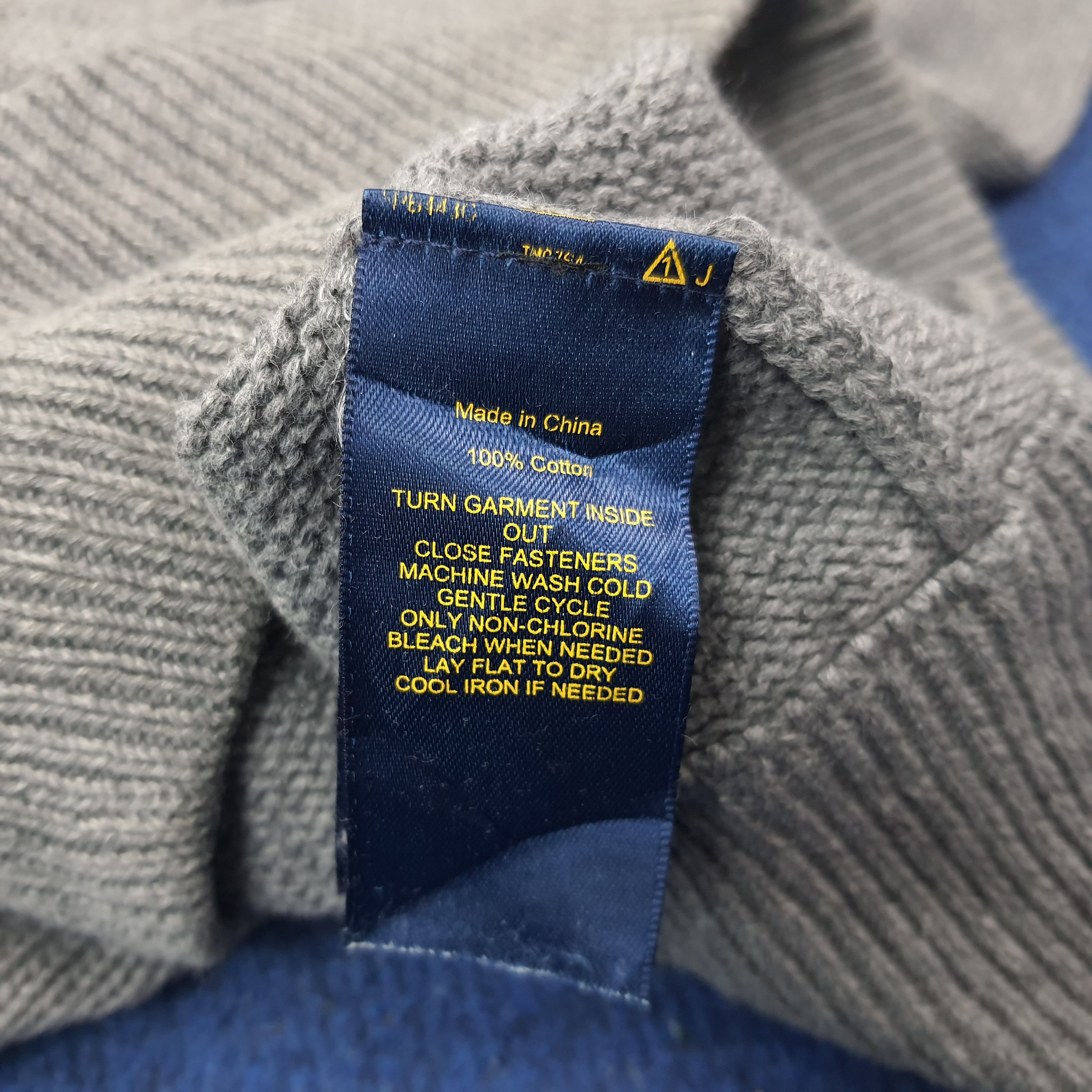 Polo Ralph Lauren Vintage POLO Ralph Lauren Zipper Knitwear C245N12 Size US XS / EU 42 / 0 - 6 Thumbnail