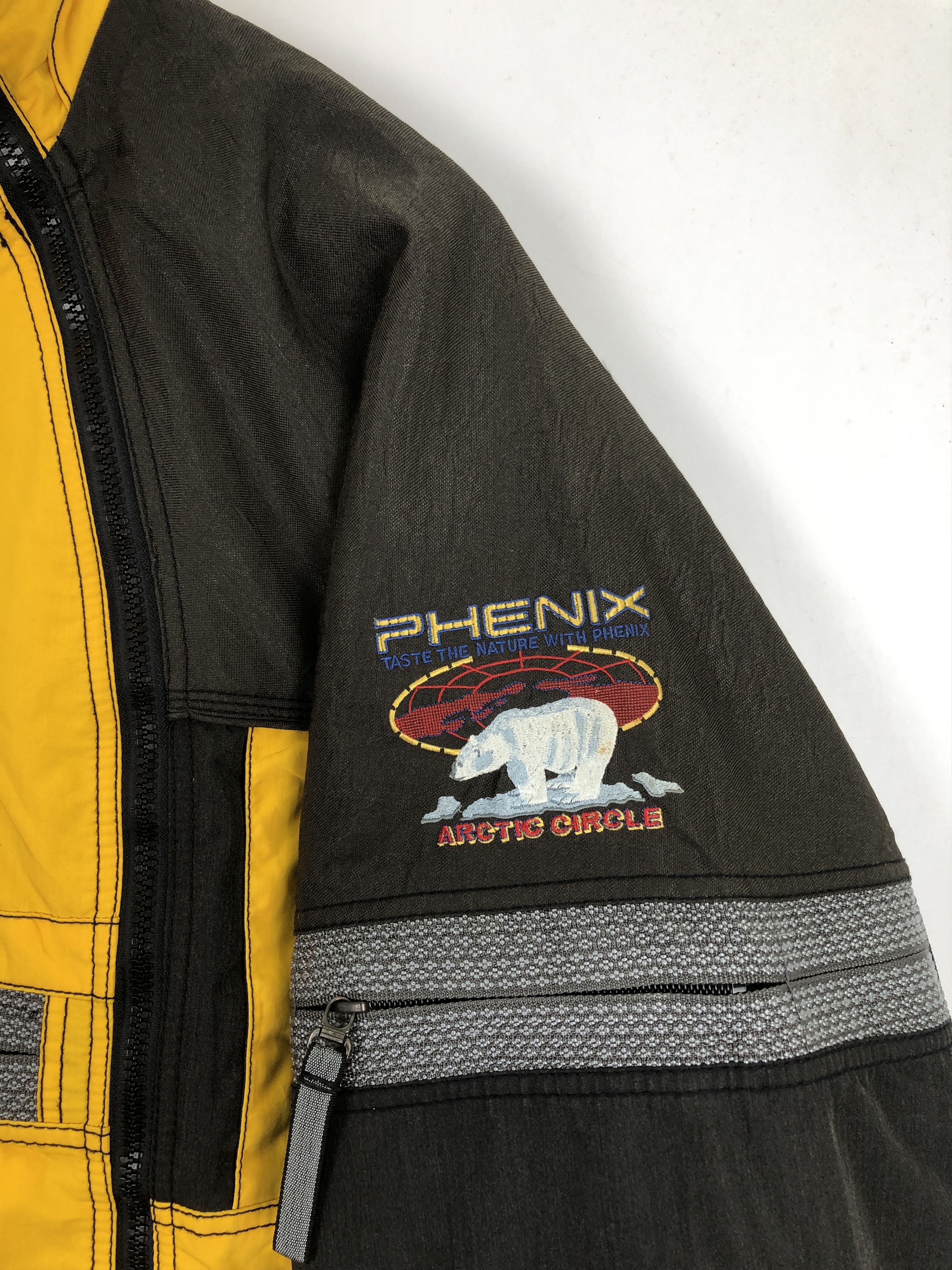 Phenix Vintage Ski Jacket Phenix Bomber Zipper Jacket J1709 Size US L / EU 52-54 / 3 - 5 Thumbnail