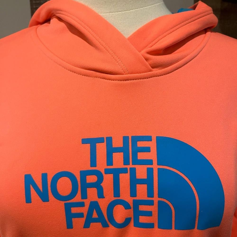 The North Face The North Face Women's Hoodie-Orange/Teal Size L Size L / US 10 / IT 46 - 2 Thumbnail