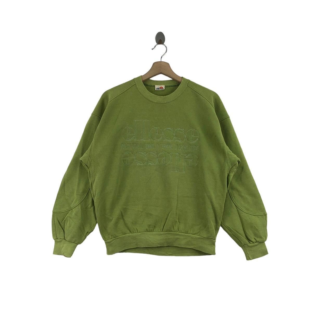 Ellesse Vintage ELLESSE ITALIA TENNIS Embroidered Sweatshirt Sweater Size M / US 6-8 / IT 42-44 - 1 Thumbnail