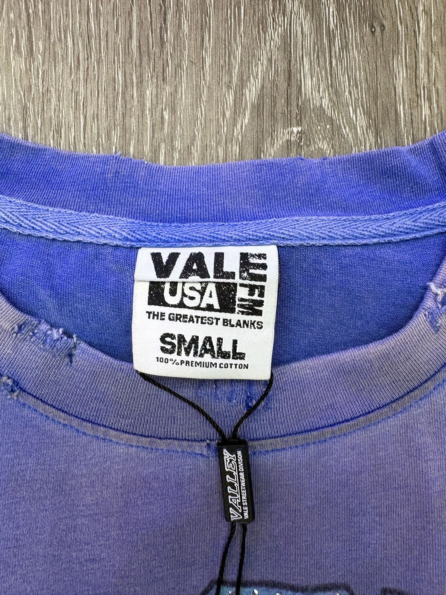 Vale Vale "Summer Slam" Blue Bling T-Shirt Size US S / EU 44-46 / 1 - 3 Thumbnail