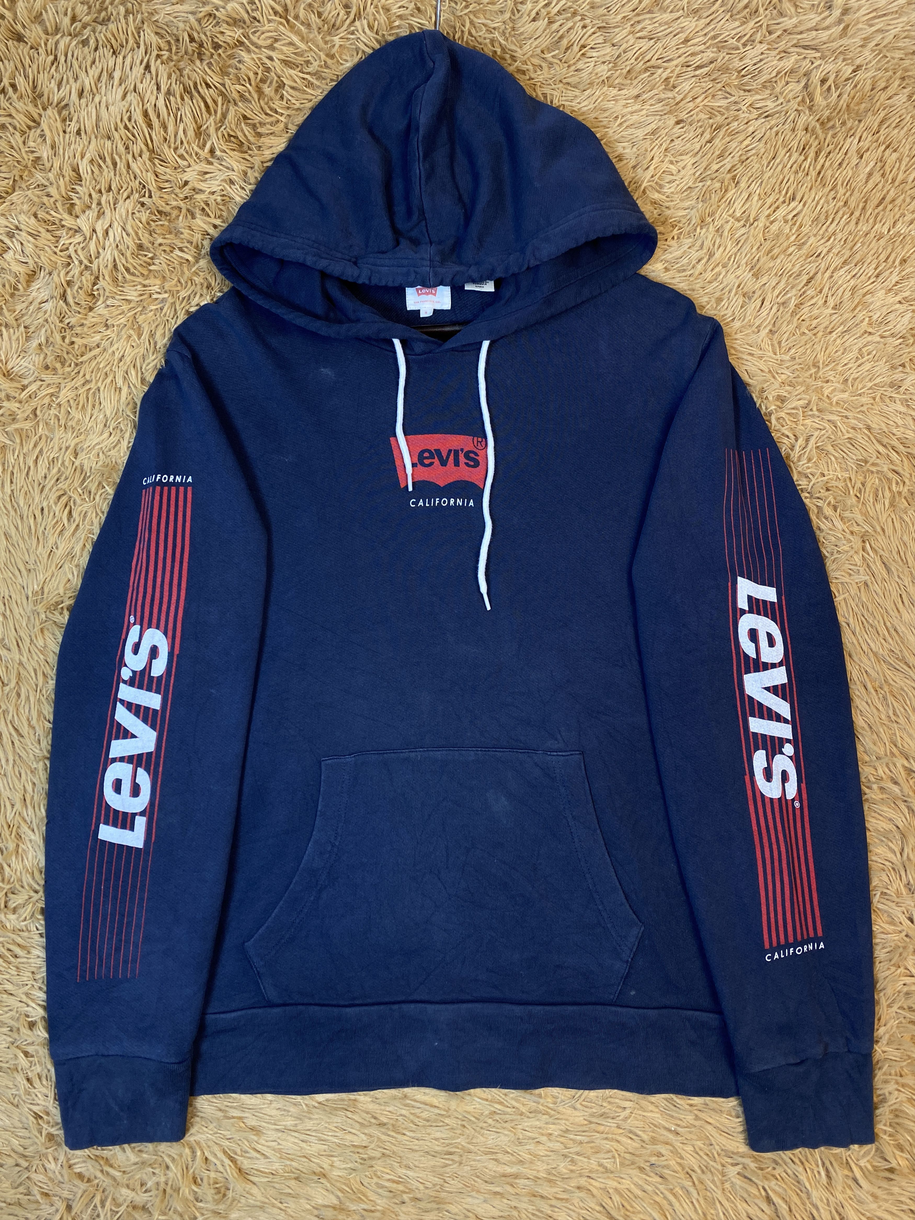 Levi's Vintage Levi's Nice Design Pullover Hoodies PS0404 Size US S / EU 44-46 / 1 - 7 Thumbnail