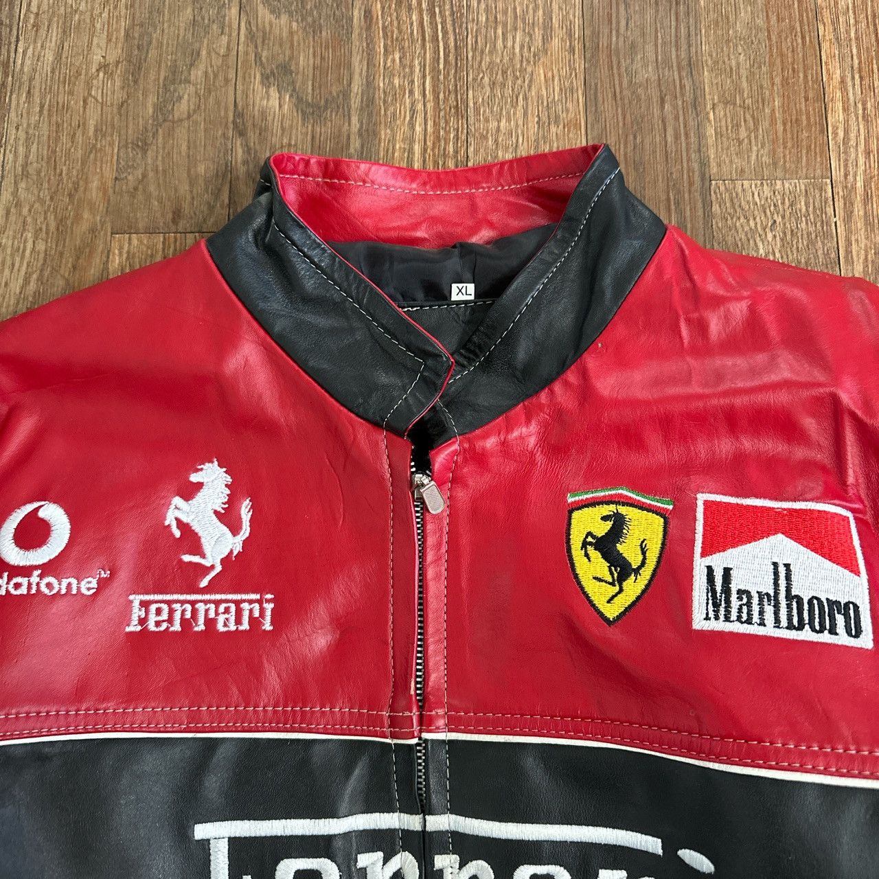 Ferrari Vintage leather Ferrari jacket Size US L / EU 52-54 / 3 - 3 Thumbnail