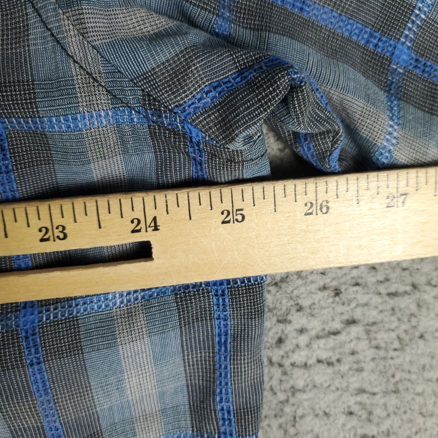 Tommy Bahama Tommy Bahama Shirt Mens XL Blue Plaid Silk Hawaiian Button Up Short Sleeve Shirt Size US XL / EU 56 / 4 - 5 Thumbnail