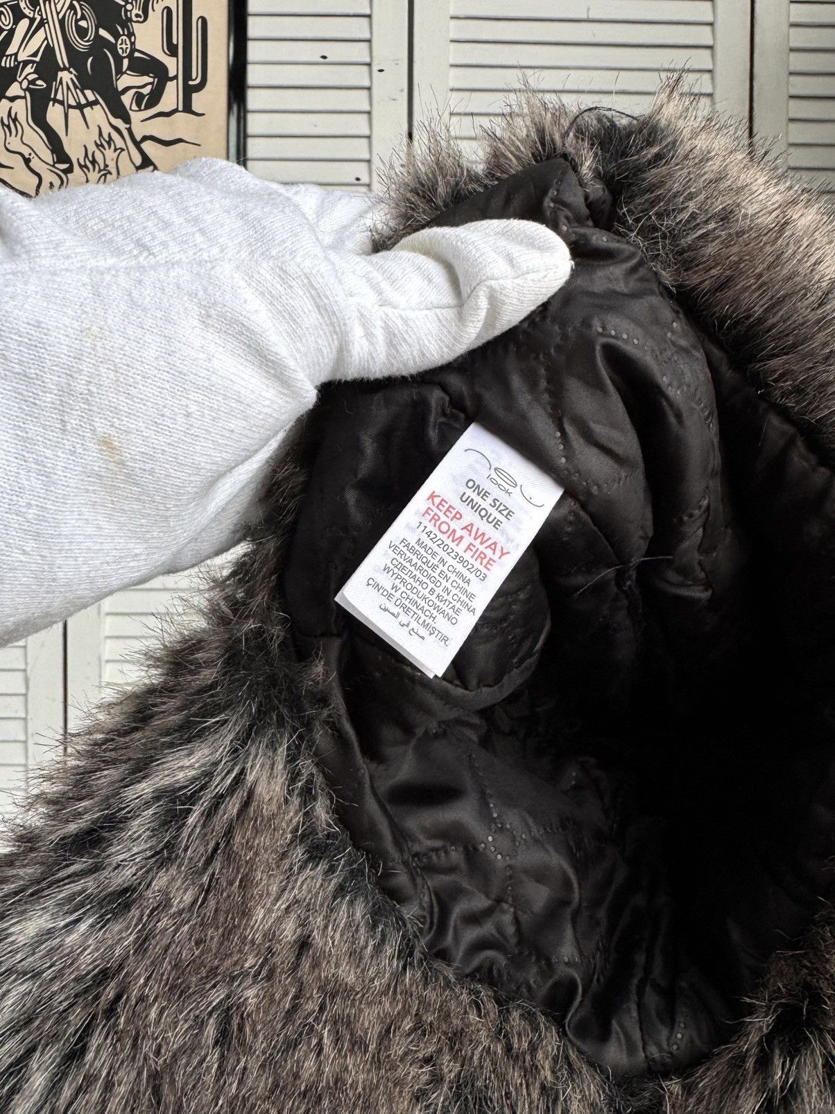 Vintage New Look Faux Fur Trapper Ushanka Brown One Size Size ONE SIZE - 6 Thumbnail