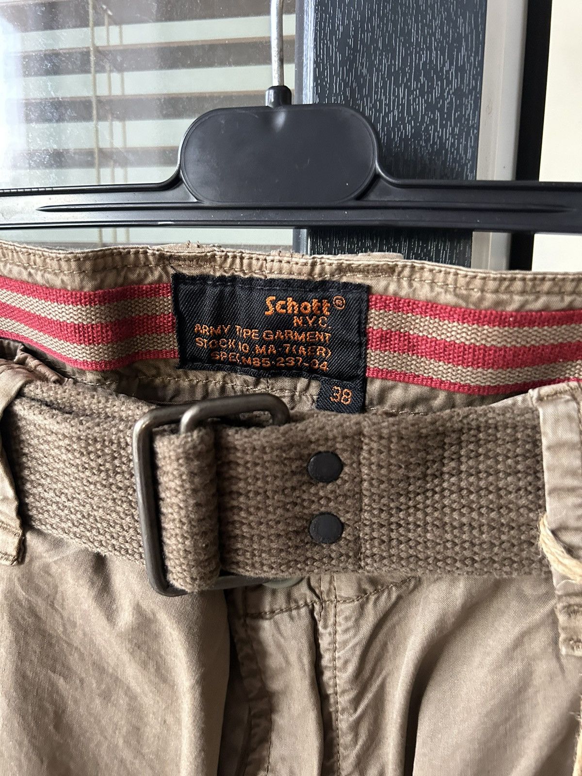 Band Of Outsiders × Schott × Thom Browne Scott Sternberg CARGO Ma-7 Pants Size US 36 / EU 52 - 4 Thumbnail
