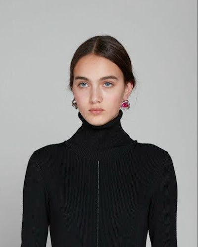 Marni o1w1db10125 Size:OS/ Twisted-Hoop Earrings in Silver/Pink Size ONE SIZE - 2 Thumbnail