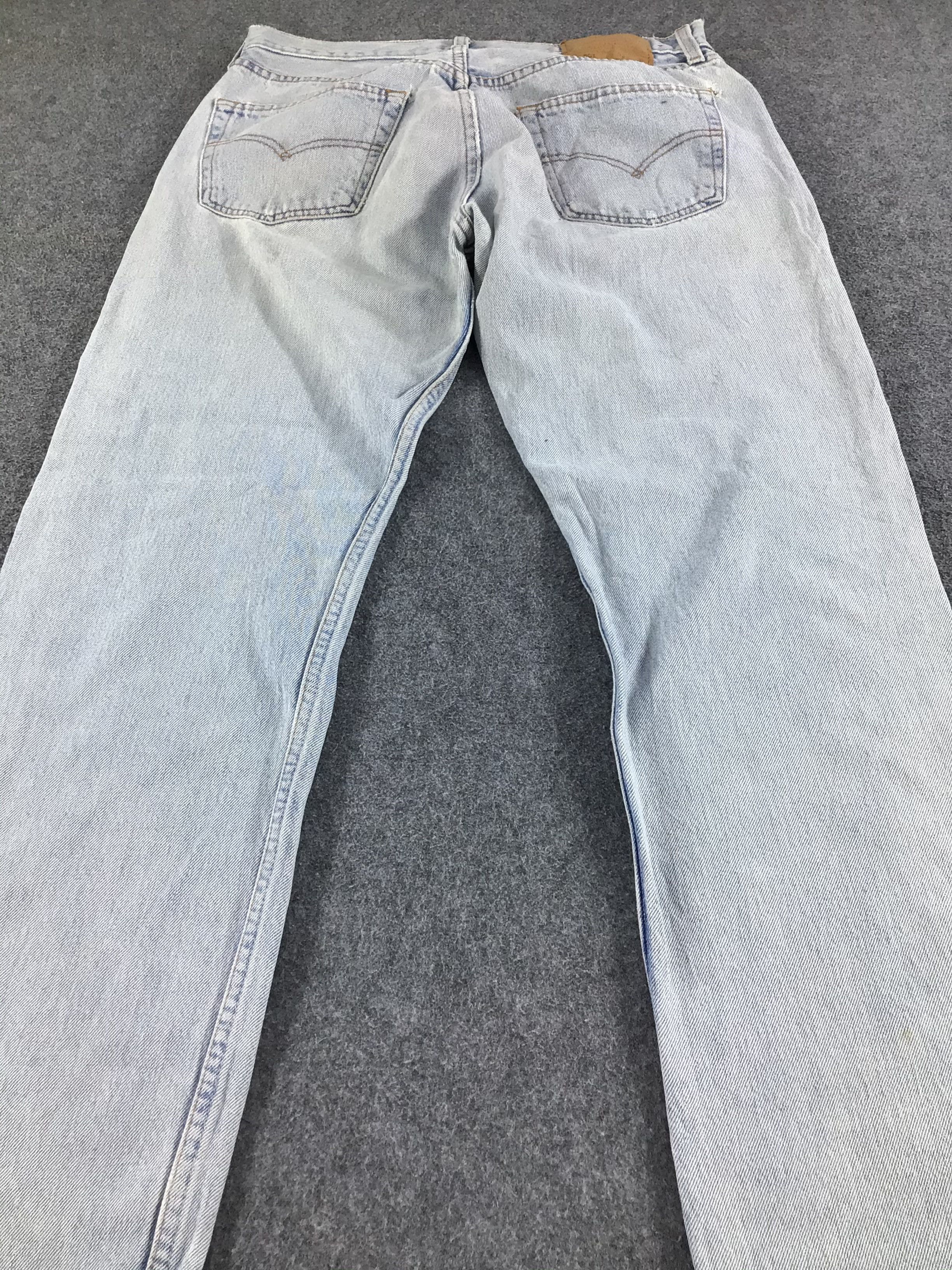 Levi's Vintage Levis 501 Jeans Light Levi's Wash Denim -J416 Size US 31 - 4 Thumbnail