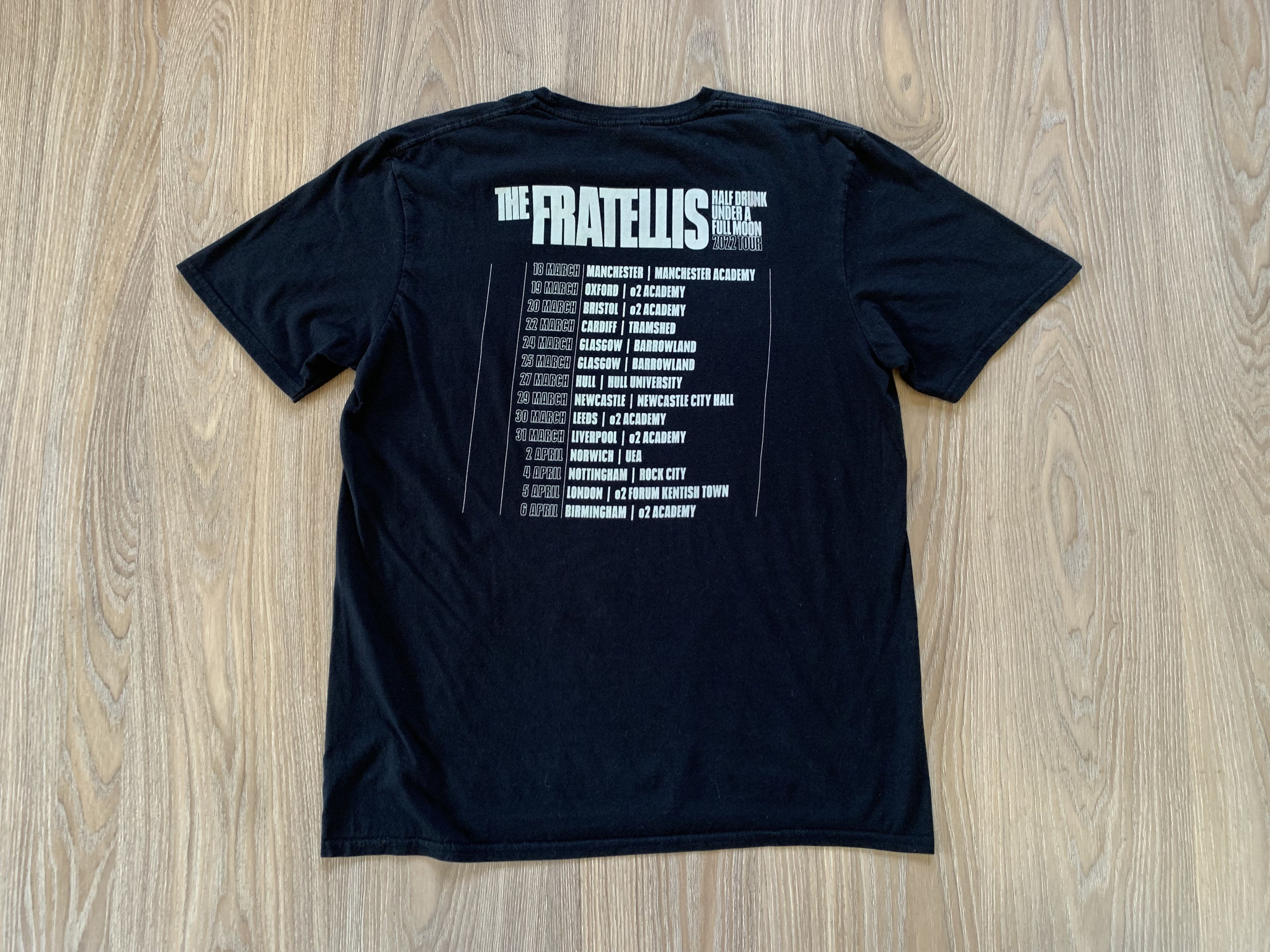 Band Tees The Fratellis - Half Drunk Under A Full Moon T Shirt Size US L / EU 52-54 / 3 - 4 Thumbnail