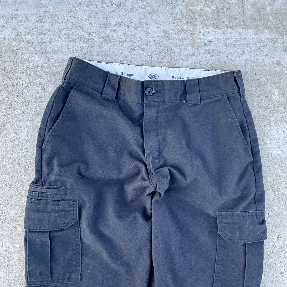 Carhartt × Dickies × Southpole Vintage Y2K Grey Baggy Loose Skater Dickies Cargo Pants 35 Size US 34 / EU 50 - 2 Thumbnail