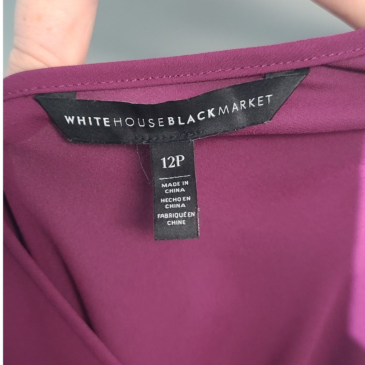 White House Black Market White House Black Market Purple Kimono Romper Size 34" / US 12 / IT 48 - 4 Thumbnail